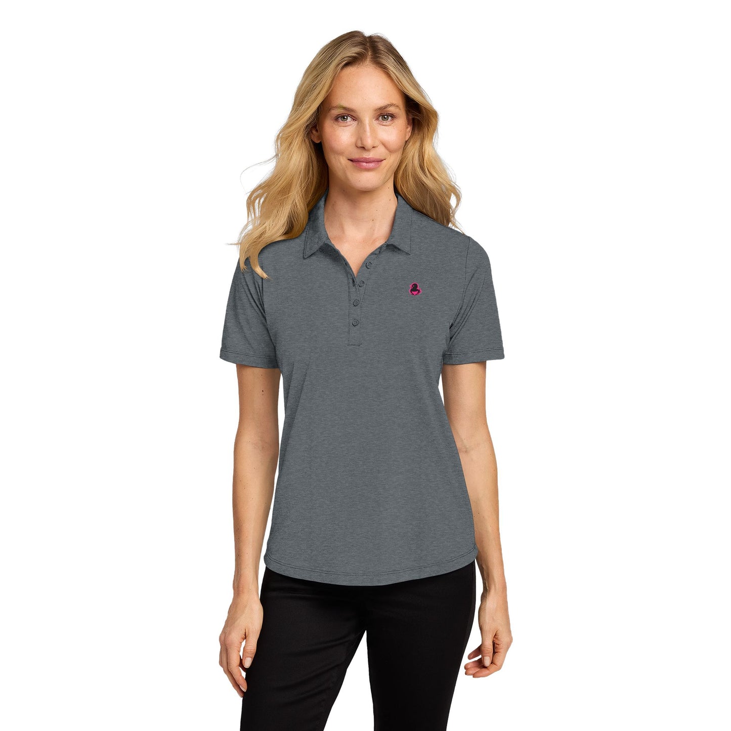 Faquak! Feeling's- Ladies Fine Pique Blend Polo