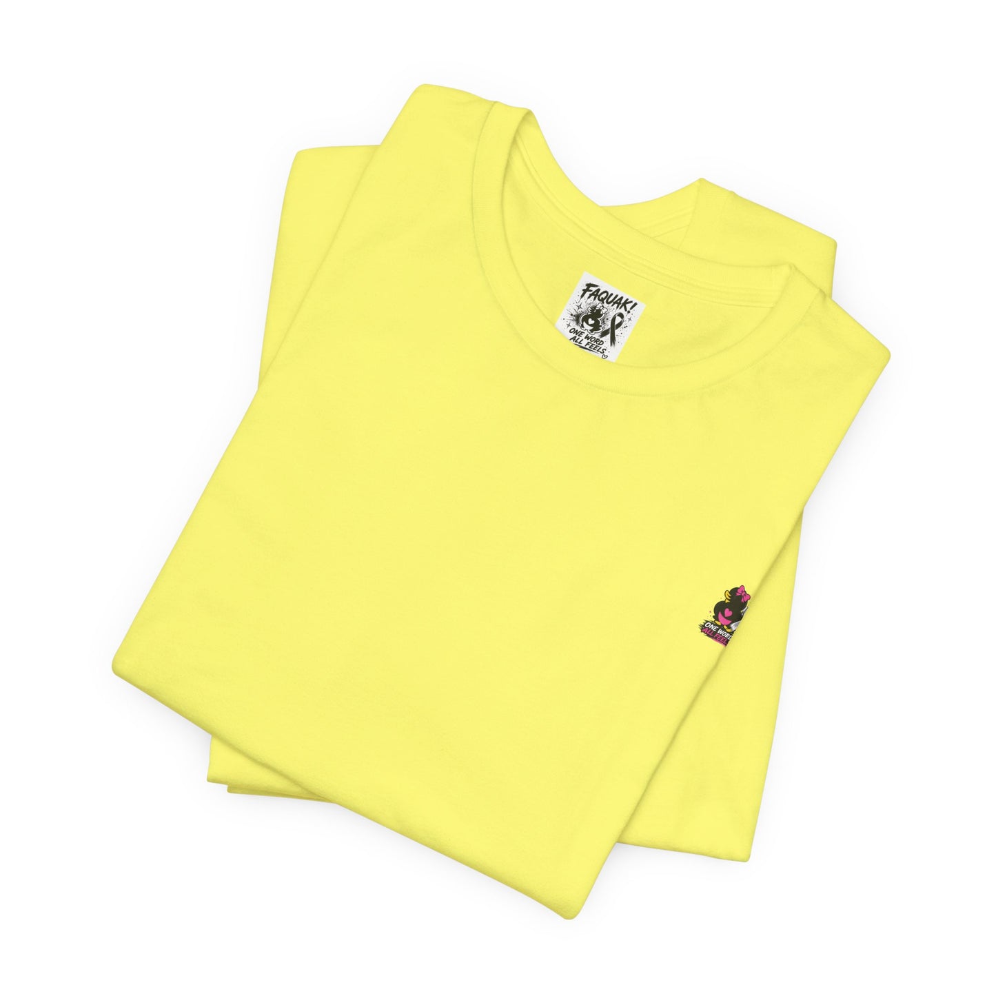 Faquak Cancer Awareness Tee — “Faquak! Cancer” Ribbon Support Shirt