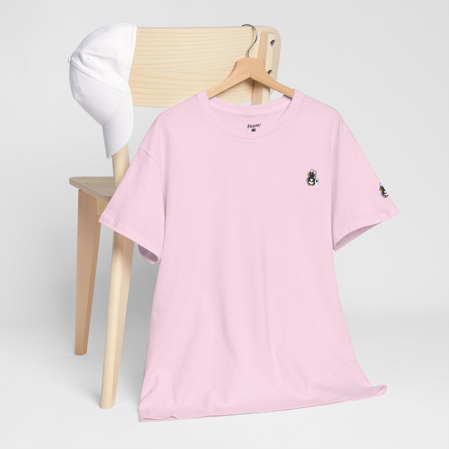 Heavy Cotton Tee.  Lung Cancer Awareness.