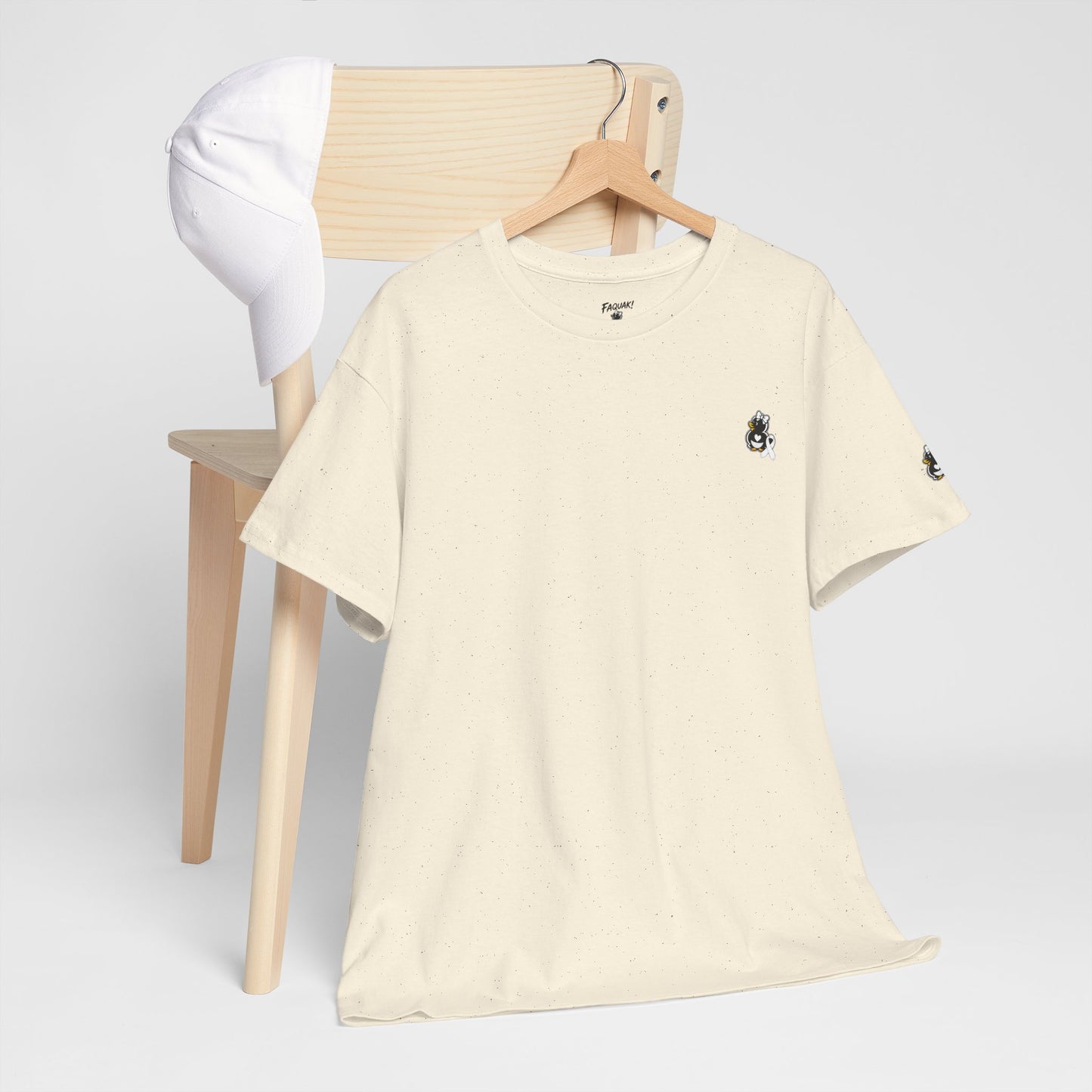 Heavy Cotton Tee.  Lung Cancer Awareness.