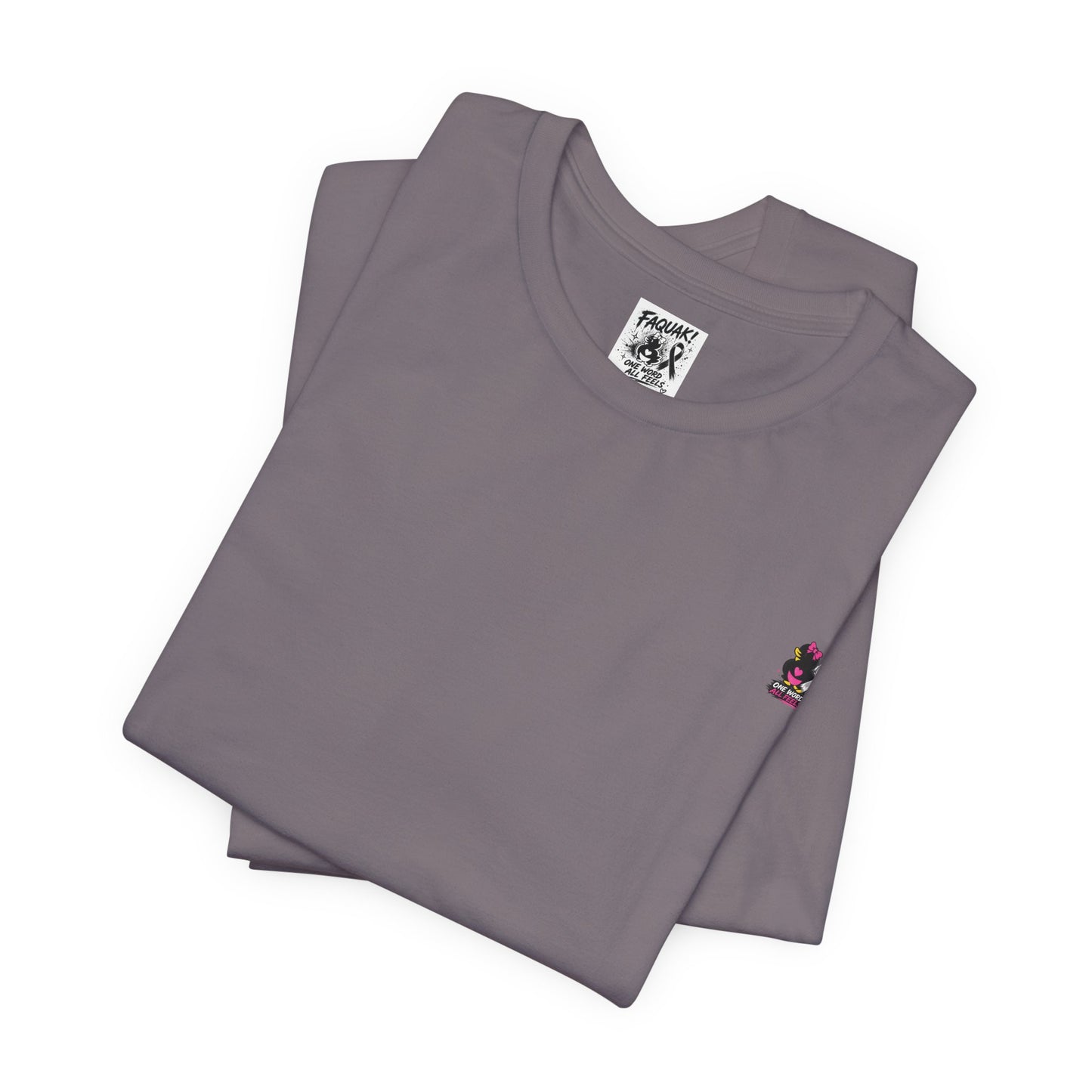 Faquak Cancer Awareness Tee — “Faquak! Cancer” Ribbon Support Shirt