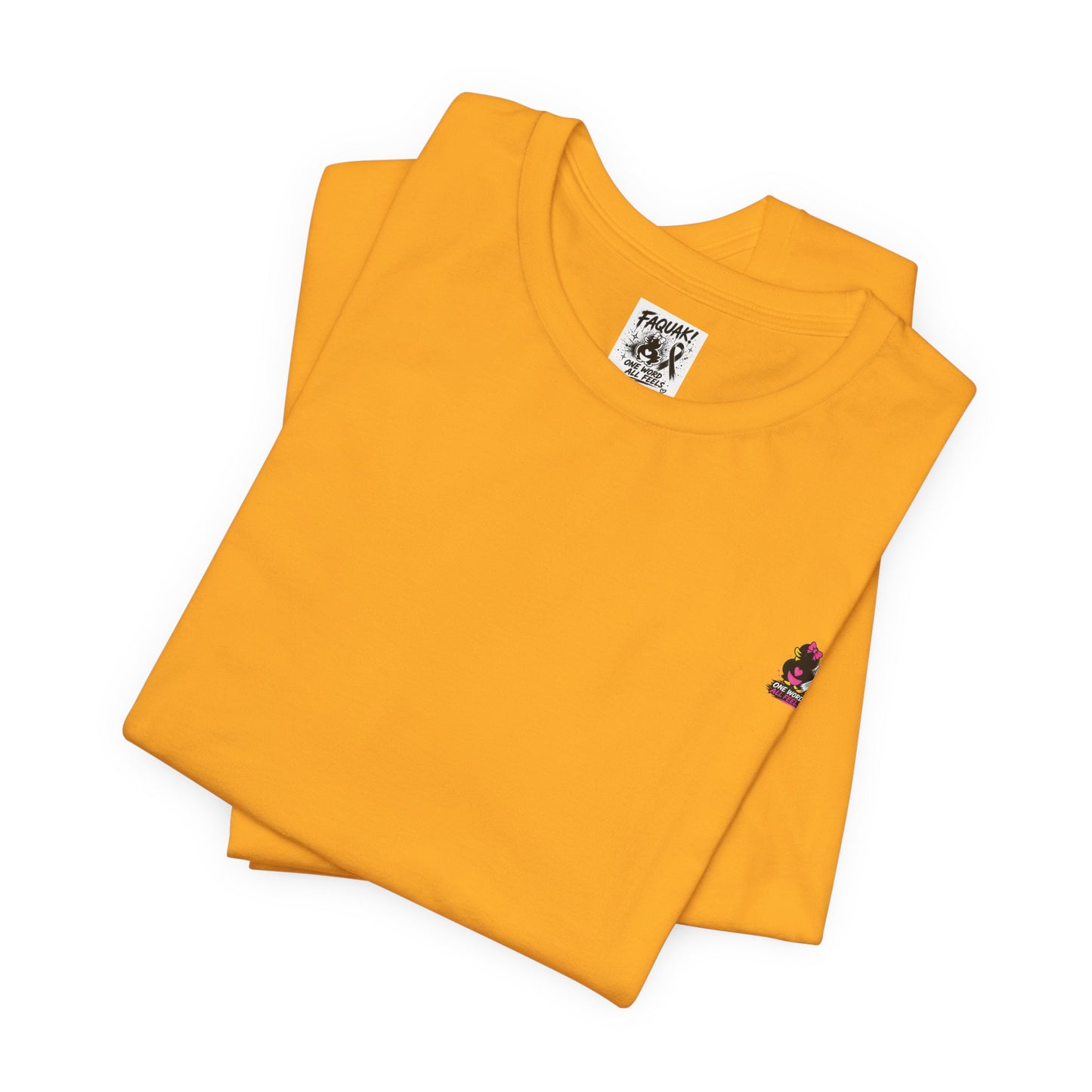 Faquak Cancer Awareness Tee — “Faquak! Cancer” Ribbon Support Shirt