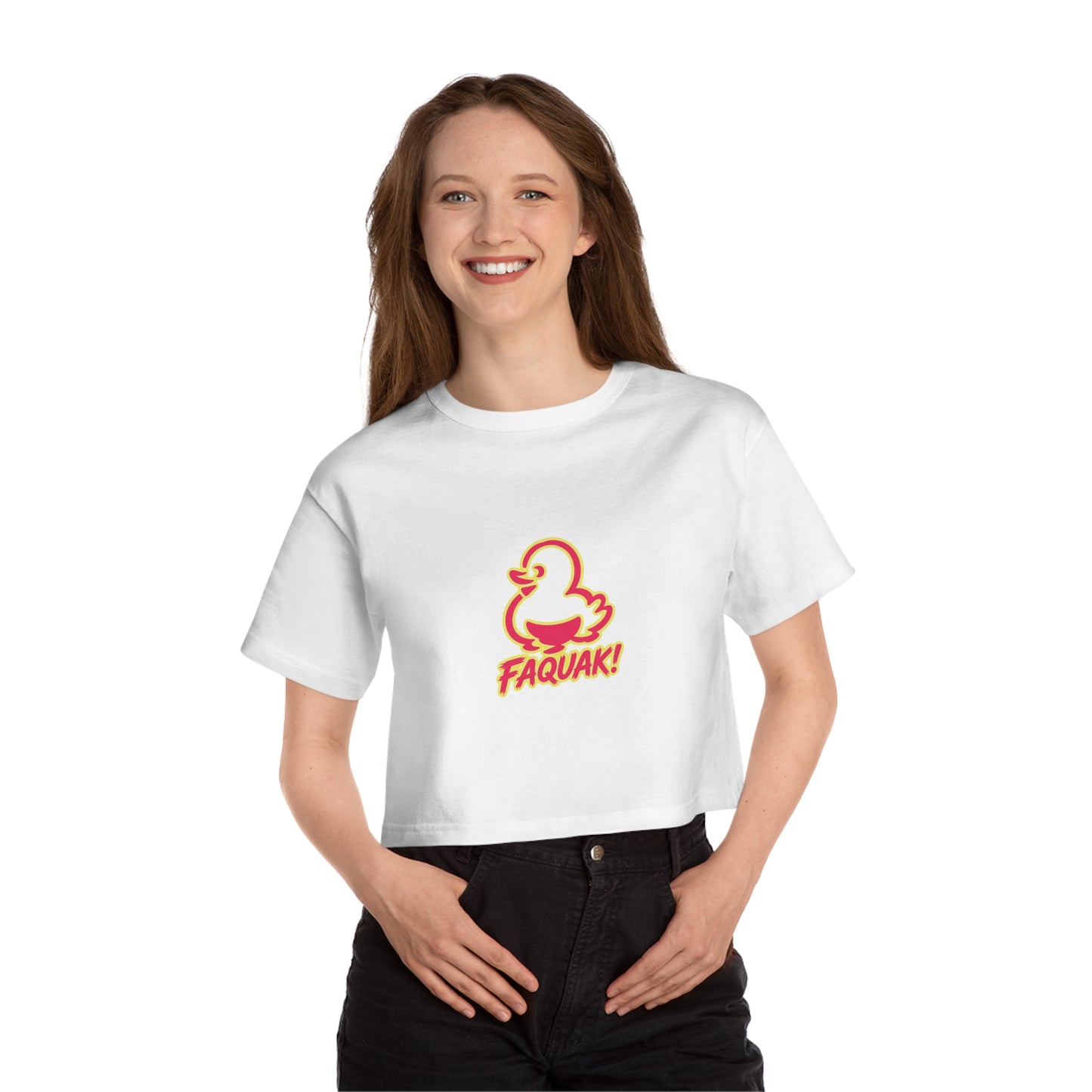 Faquak! Feeling's  - Champion Women's Heritage Cropped T-Shirt