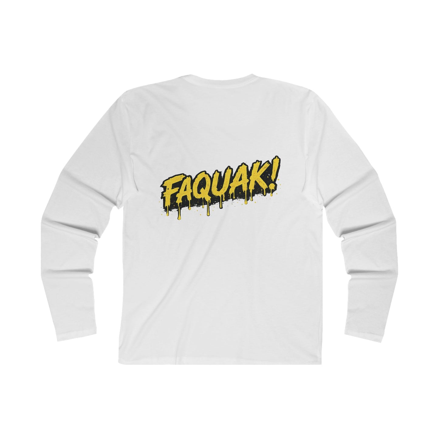 Faquak! Men's Long Sleeve Crew Tee