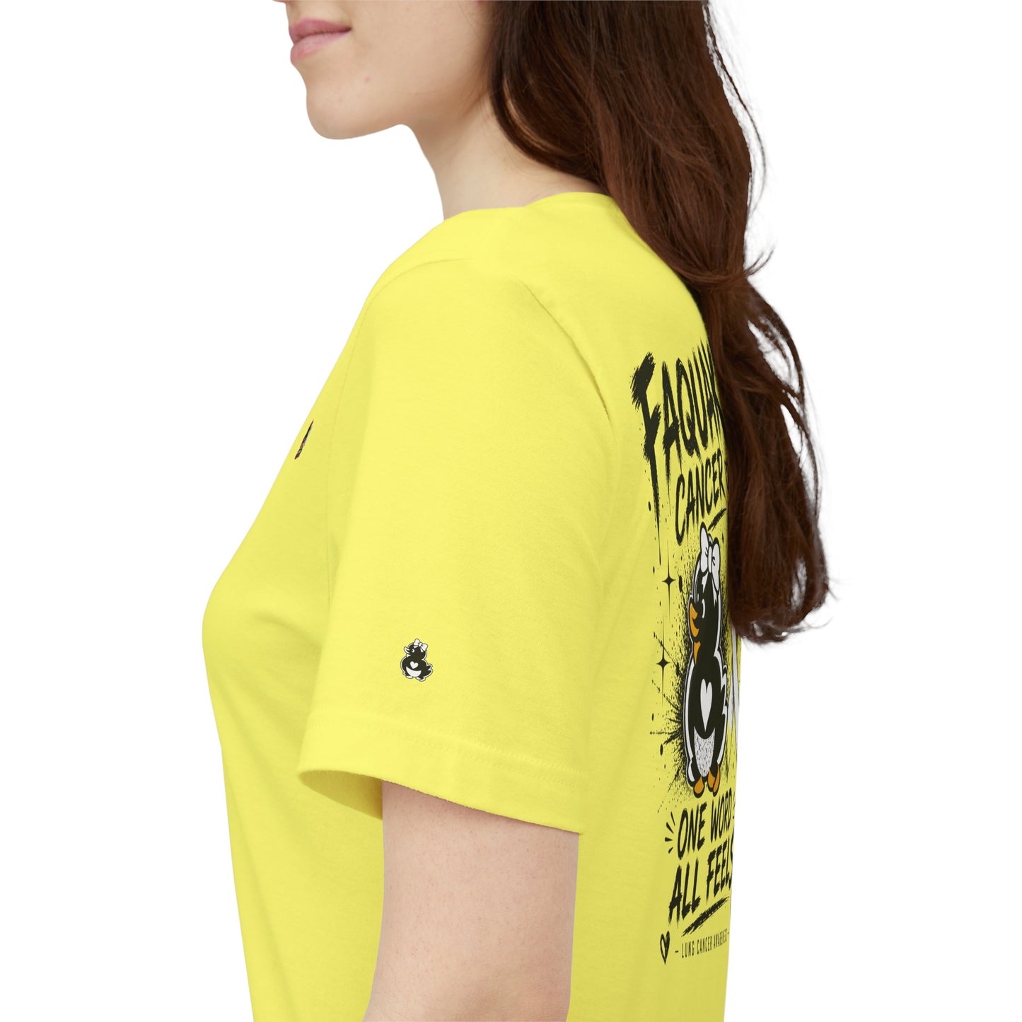 Faquak Cancer Awareness Tee — “Faquak! Cancer” Ribbon Support Shirt