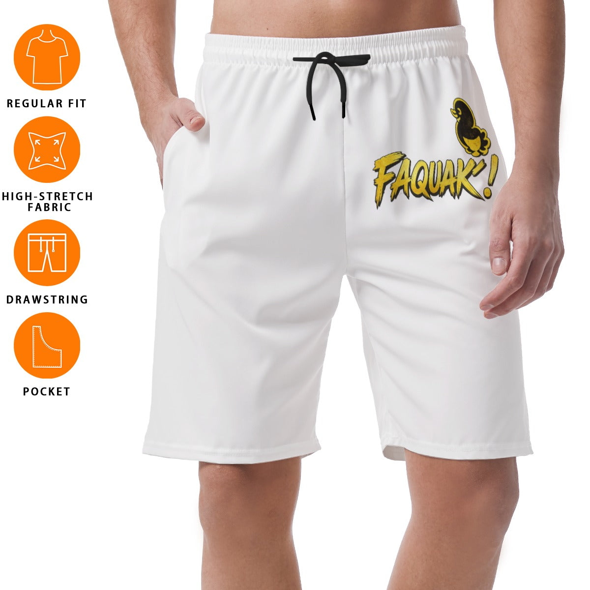 All-Over Print Men's Short Pants