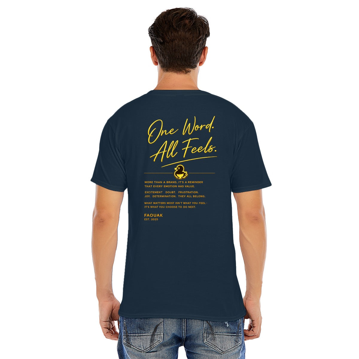 Unisex O-neck Short Sleeve T-shirt | 180GSM Cotton (DTF)