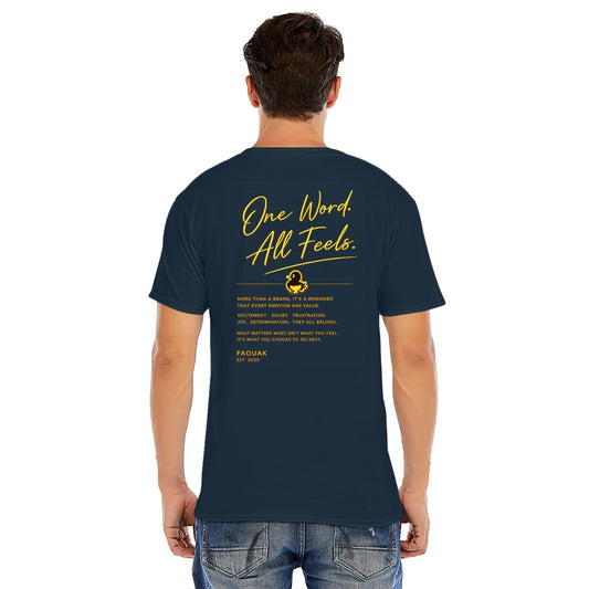 Unisex O-neck Short Sleeve T-shirt | 180GSM Cotton (DTF)
