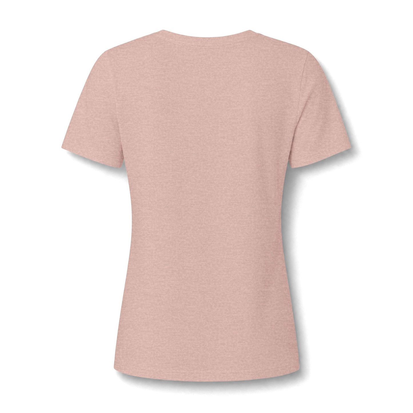 Faquak! Feeling's- Women's Relaxed Heather CVC V-Neck Tee