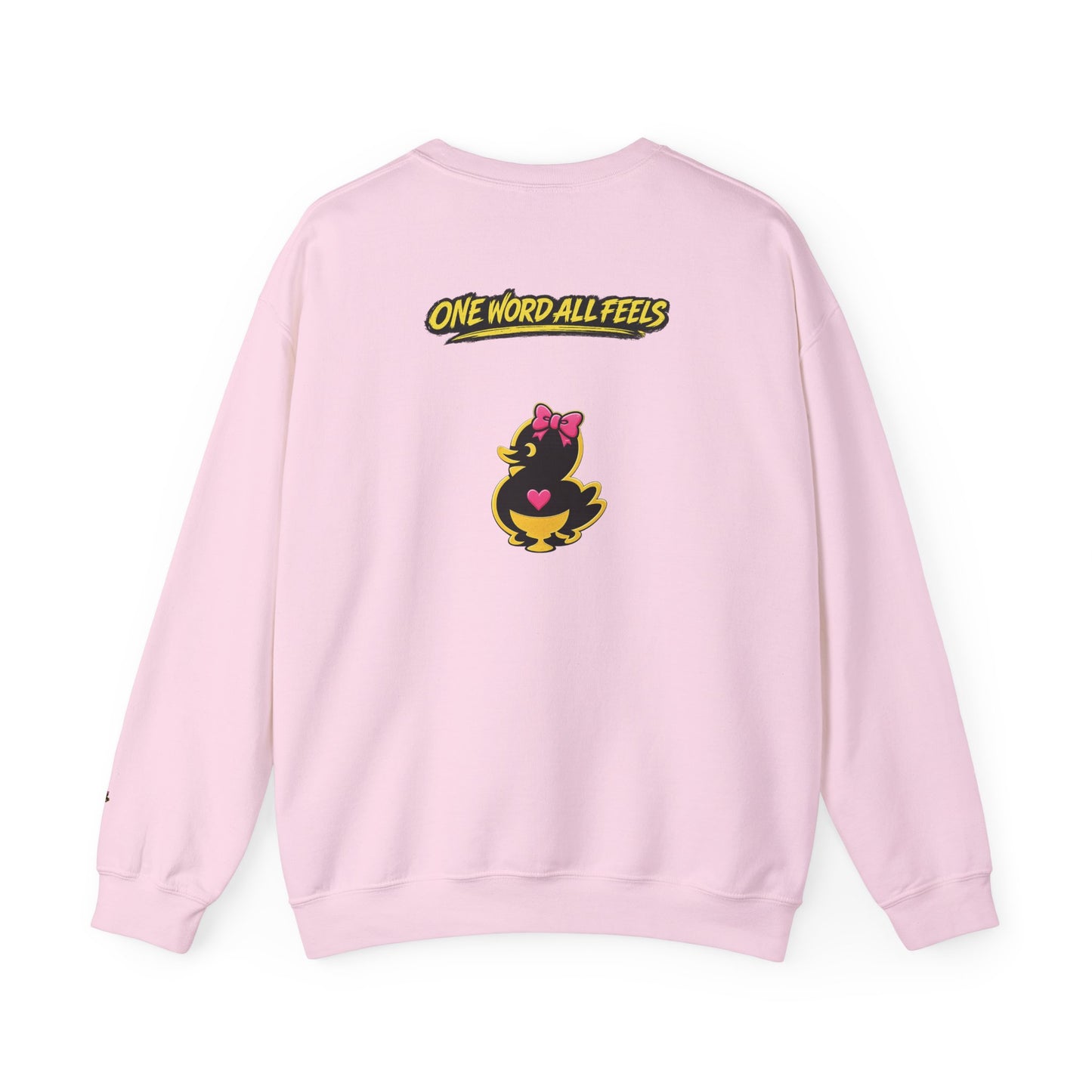 Faquak! Weekend Forecast — Crewneck Sweatshirt | Cute Skate Duck Graphic