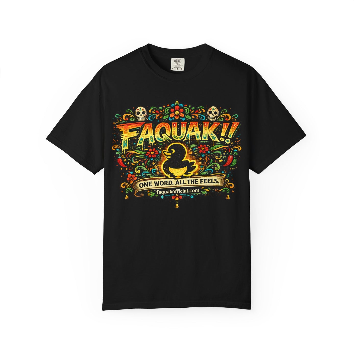 FAQUAK!! Duck Graphic T-Shirt — One Word, All The Feels