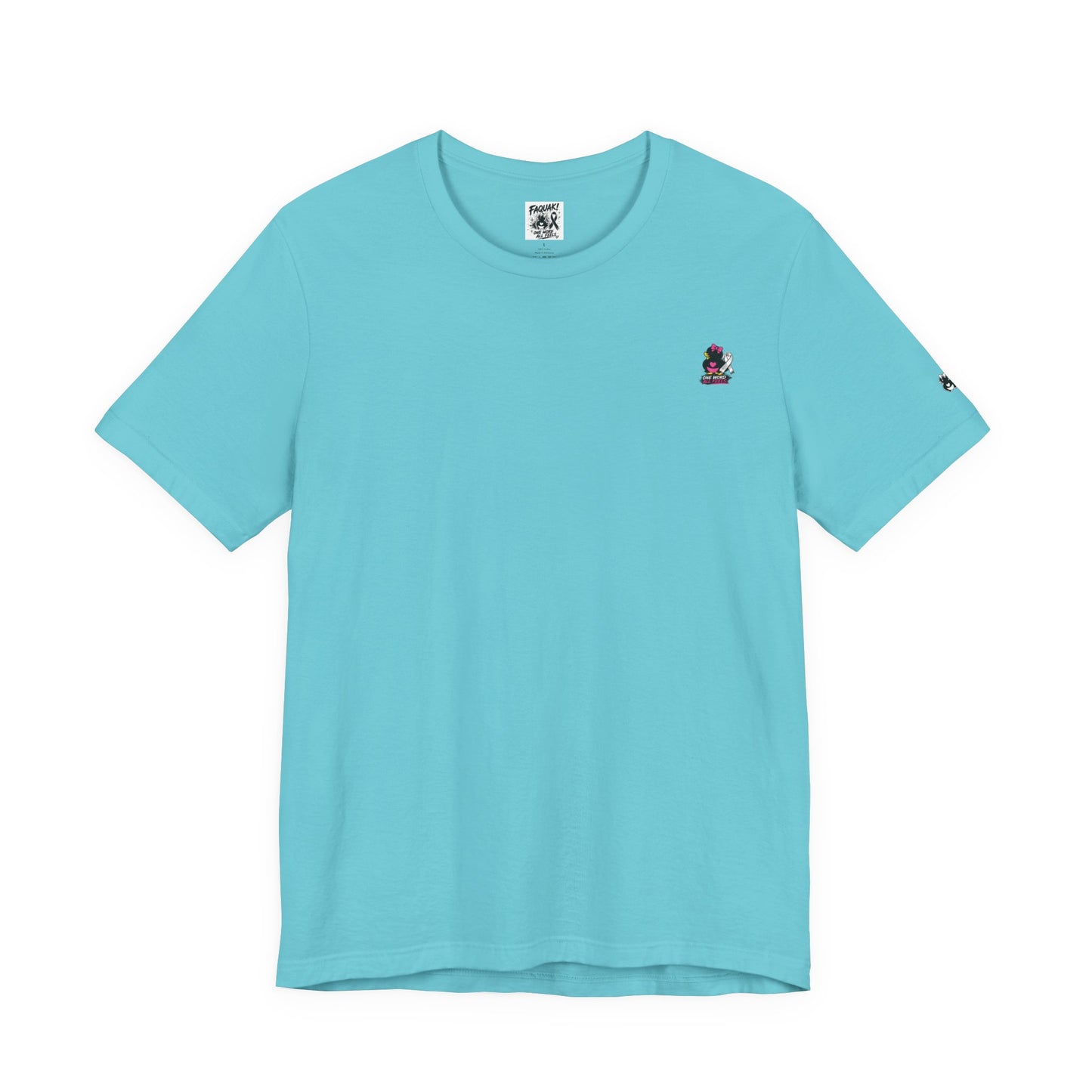 Faquak Cancer Awareness Tee — “Faquak! Cancer” Ribbon Support Shirt