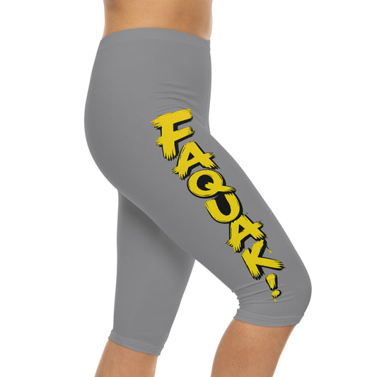 Women’s Capri Leggings (AOP)