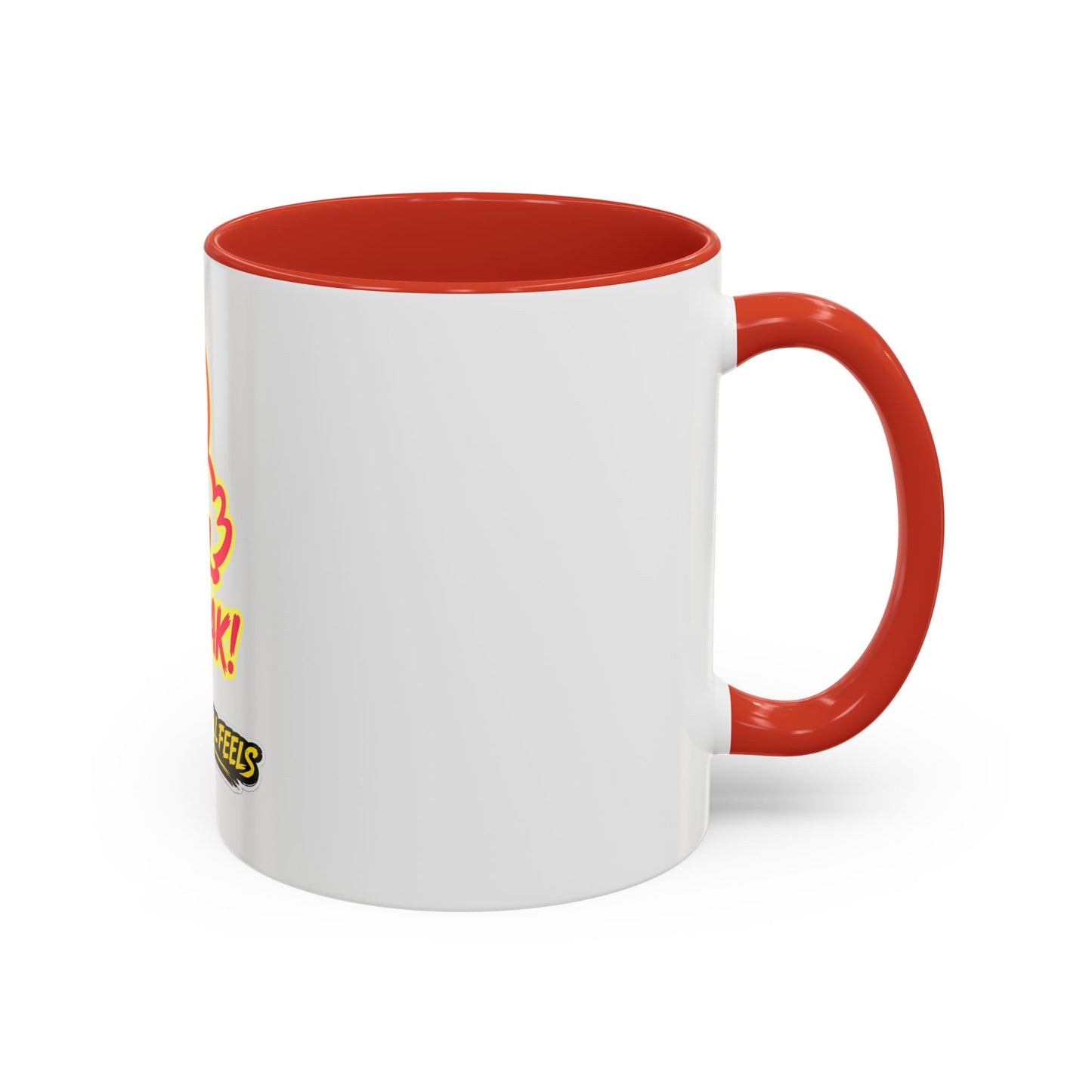 Faquak! Duck Graphic Coffee Mug — Funny One Word All Feels Accent Mug