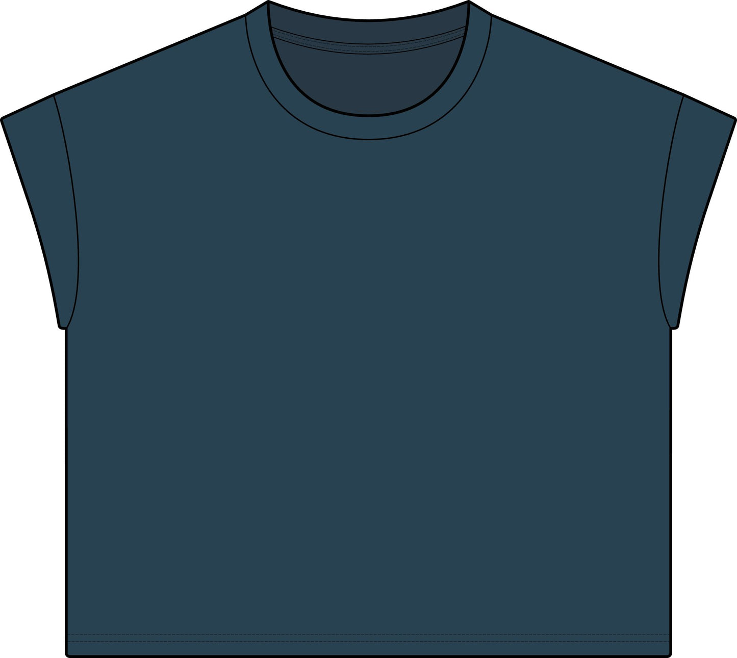 Faquak! Feeling's -Relaxed Vintage Wash Tee