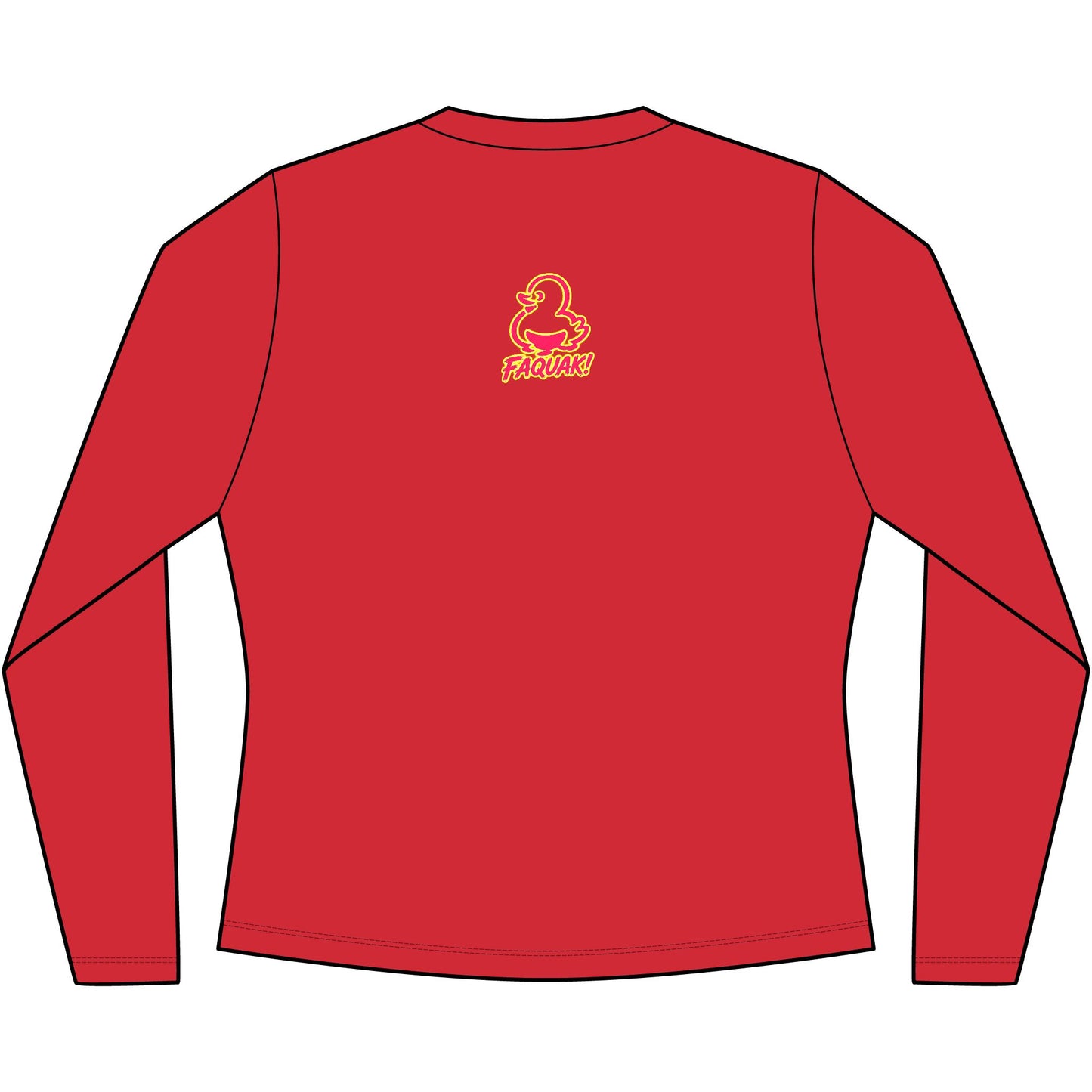 Faquak! Feelings — Women's Long Sleeve Fan Favorite V-Neck Tee