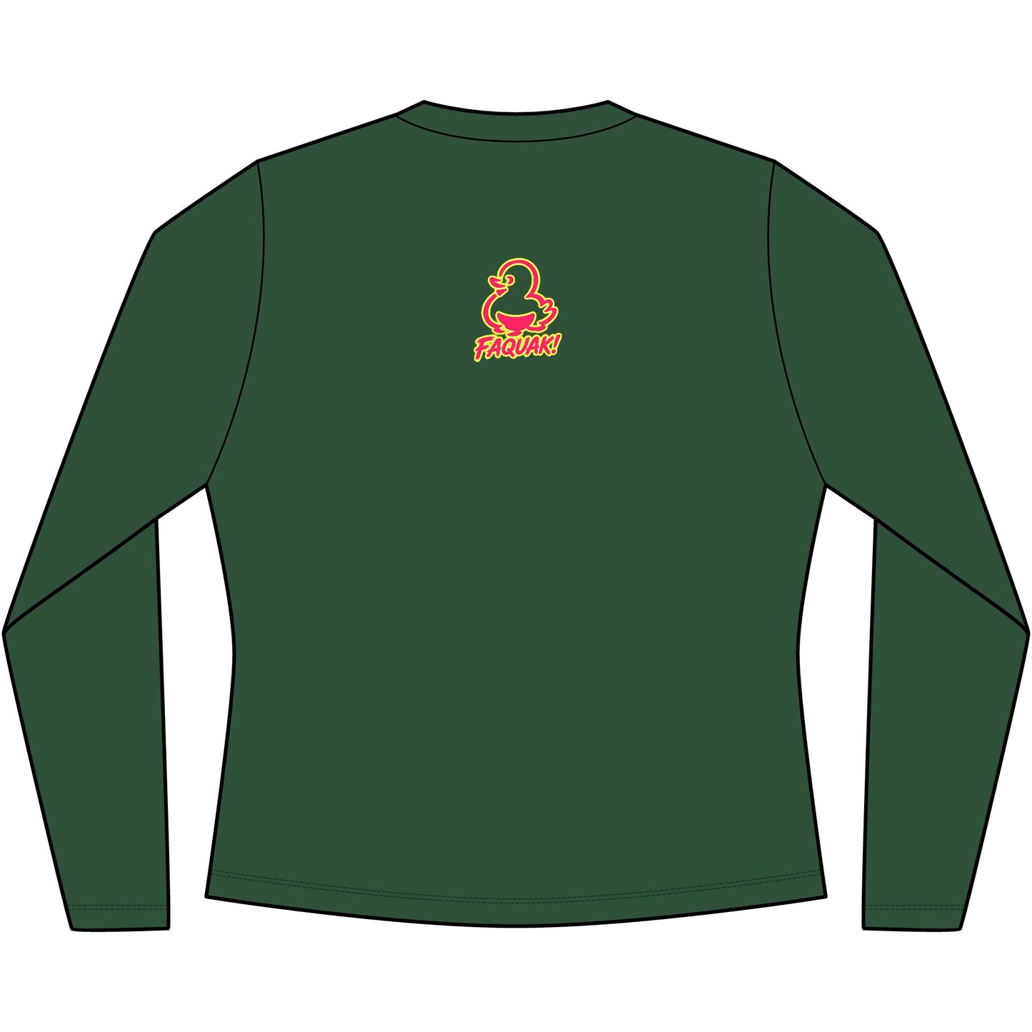 Faquak! Feelings — Women's Long Sleeve Fan Favorite V-Neck Tee