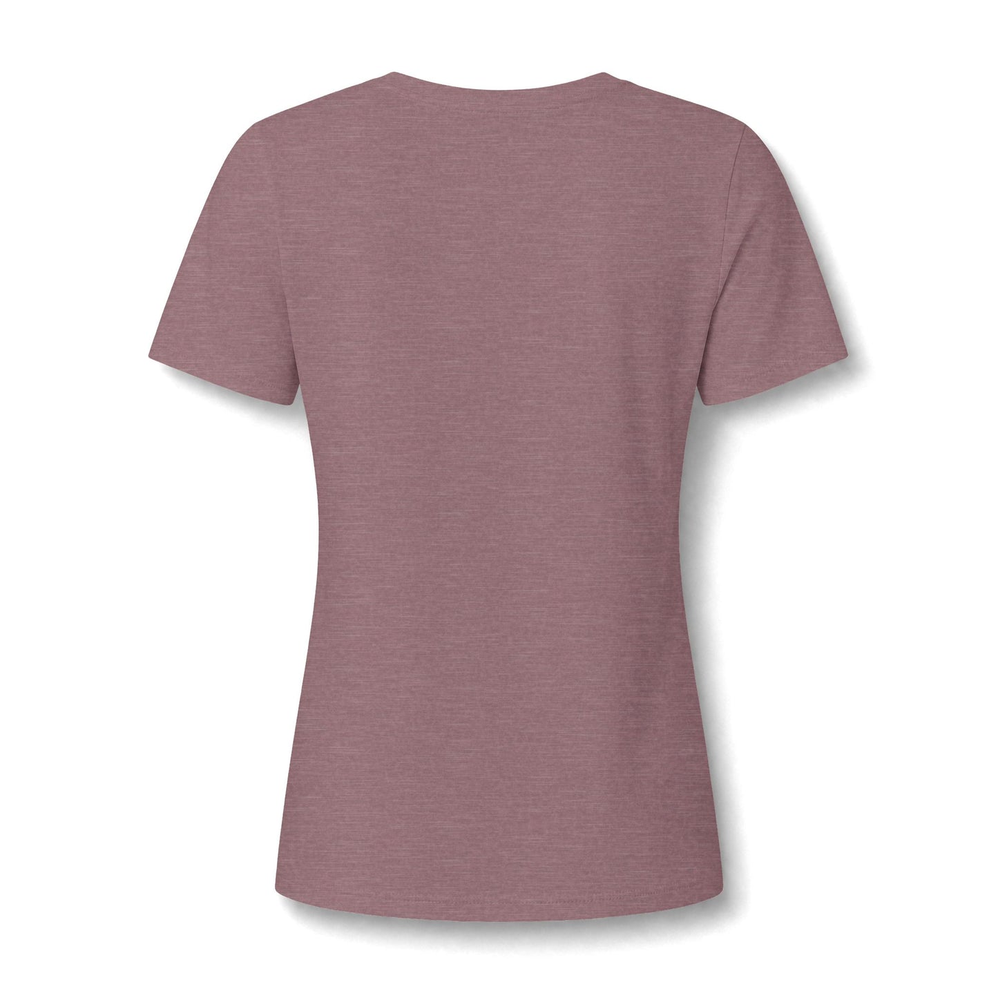 Faquak! Feeling's- Women's Relaxed Heather CVC V-Neck Tee