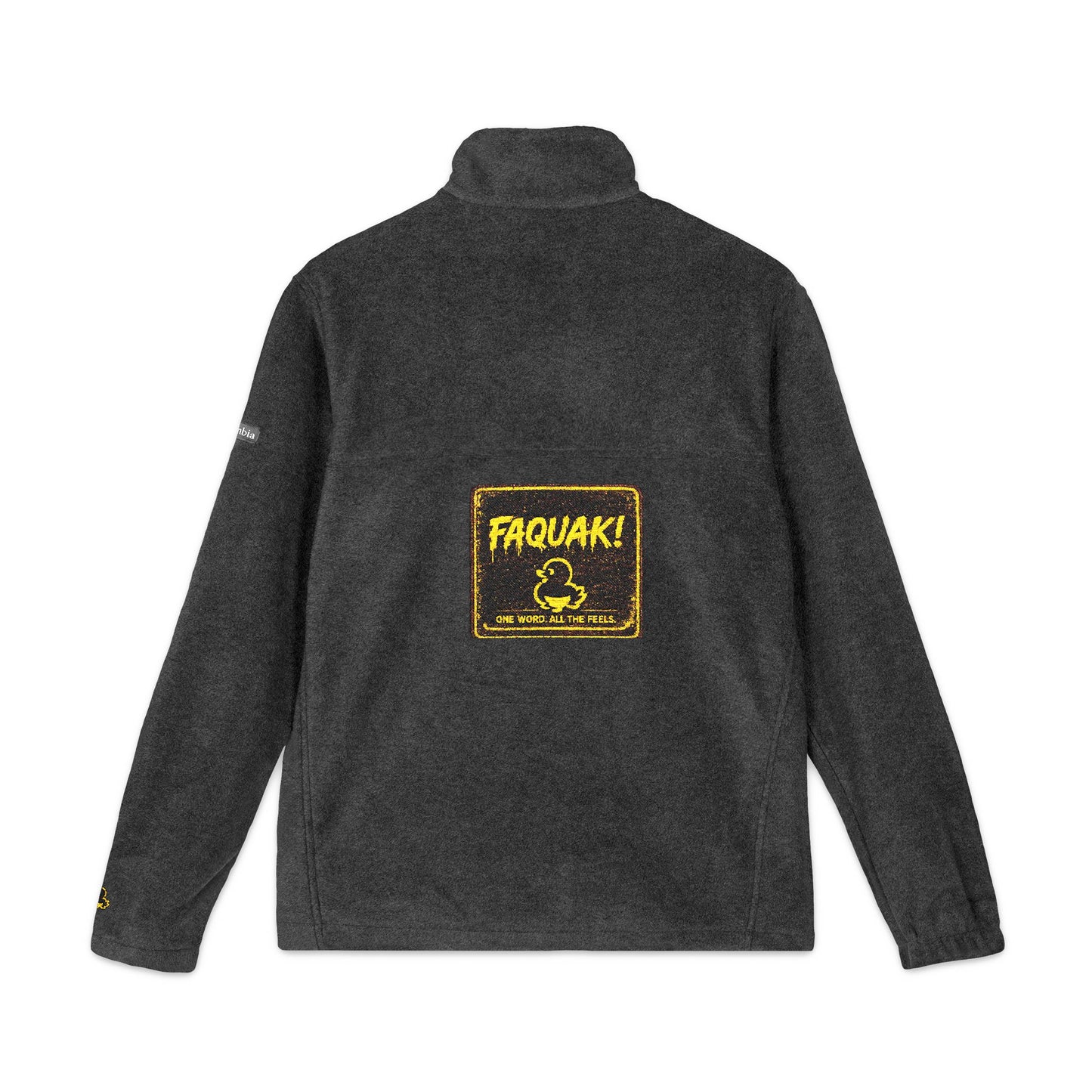 Embroidered Fleece Jacket — Truqaki Logo Outdoor Zip-Up