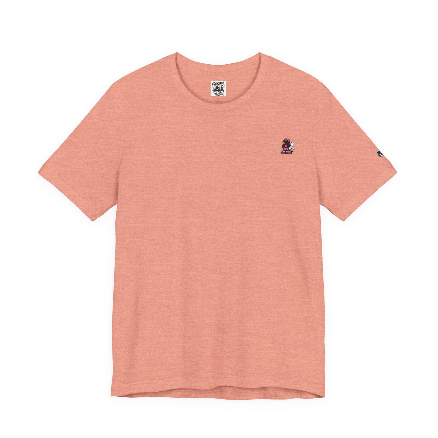 Faquak Cancer Awareness Tee — “Faquak! Cancer” Ribbon Support Shirt