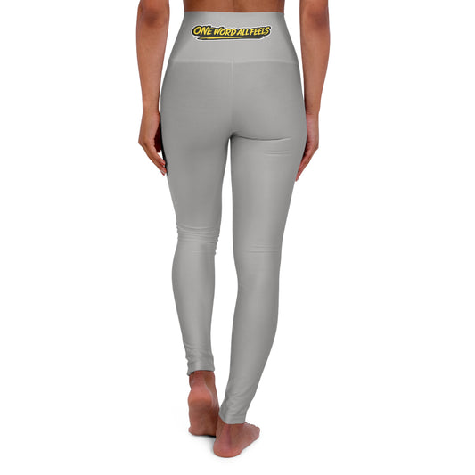 Faquak! High Waisted Yoga Leggings — All-Over Print (Style 1)