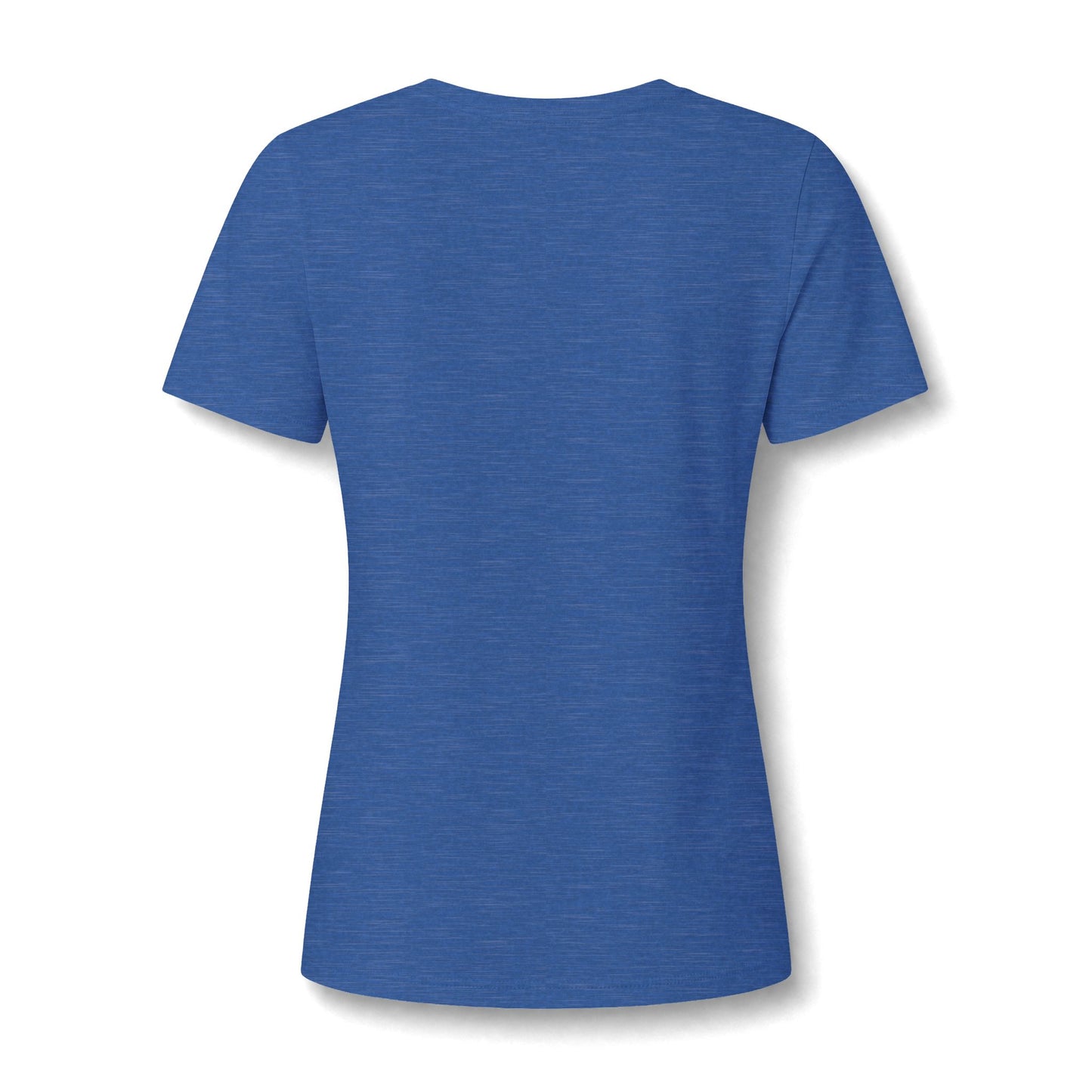 Faquak! Feeling's- Women's Relaxed Heather CVC V-Neck Tee