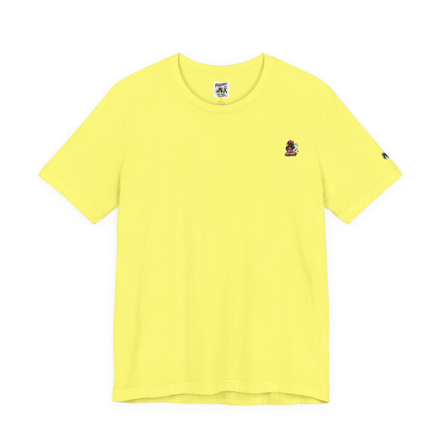 Faquak Cancer Awareness Tee — “Faquak! Cancer” Ribbon Support Shirt