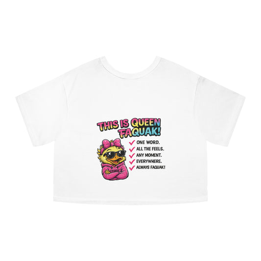 Faquak! Feeling's  - Champion Women's Heritage Cropped T-Shirt