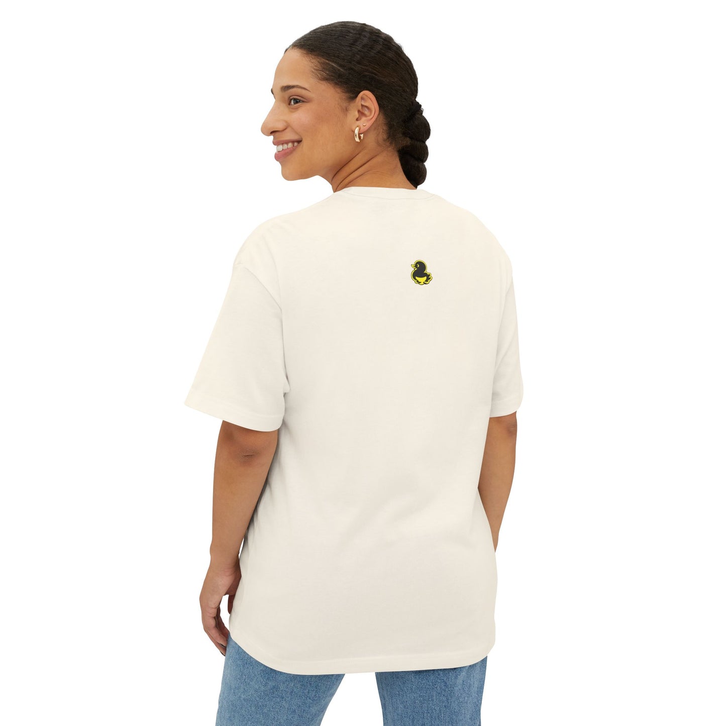 Anime City Girl Graphic Tee — 'Fragile' Neon Streetwear Oversized T-Shirt