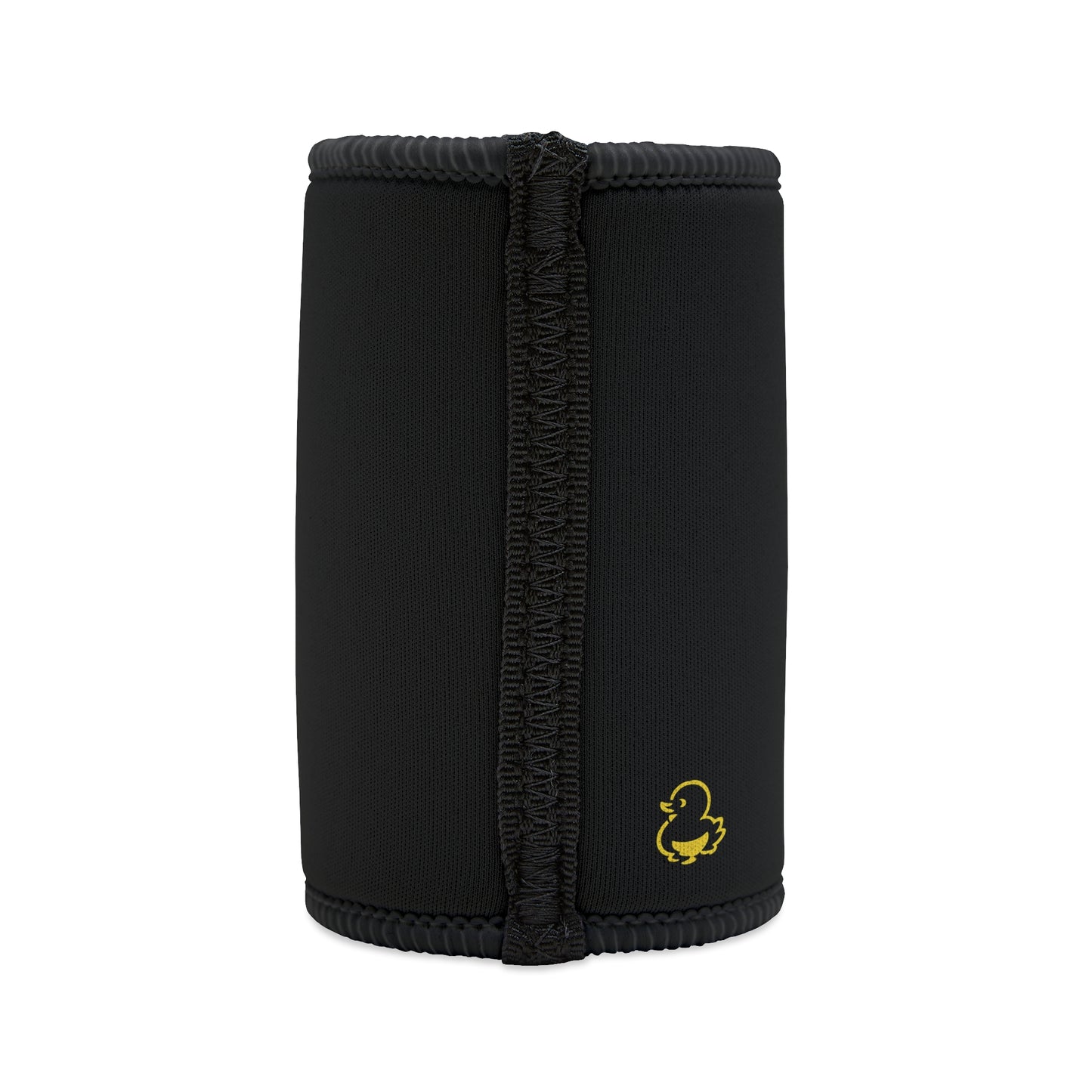 Black of Stubby Cooler — 'Faquak! All Feels' Duck Logo Can Cooler