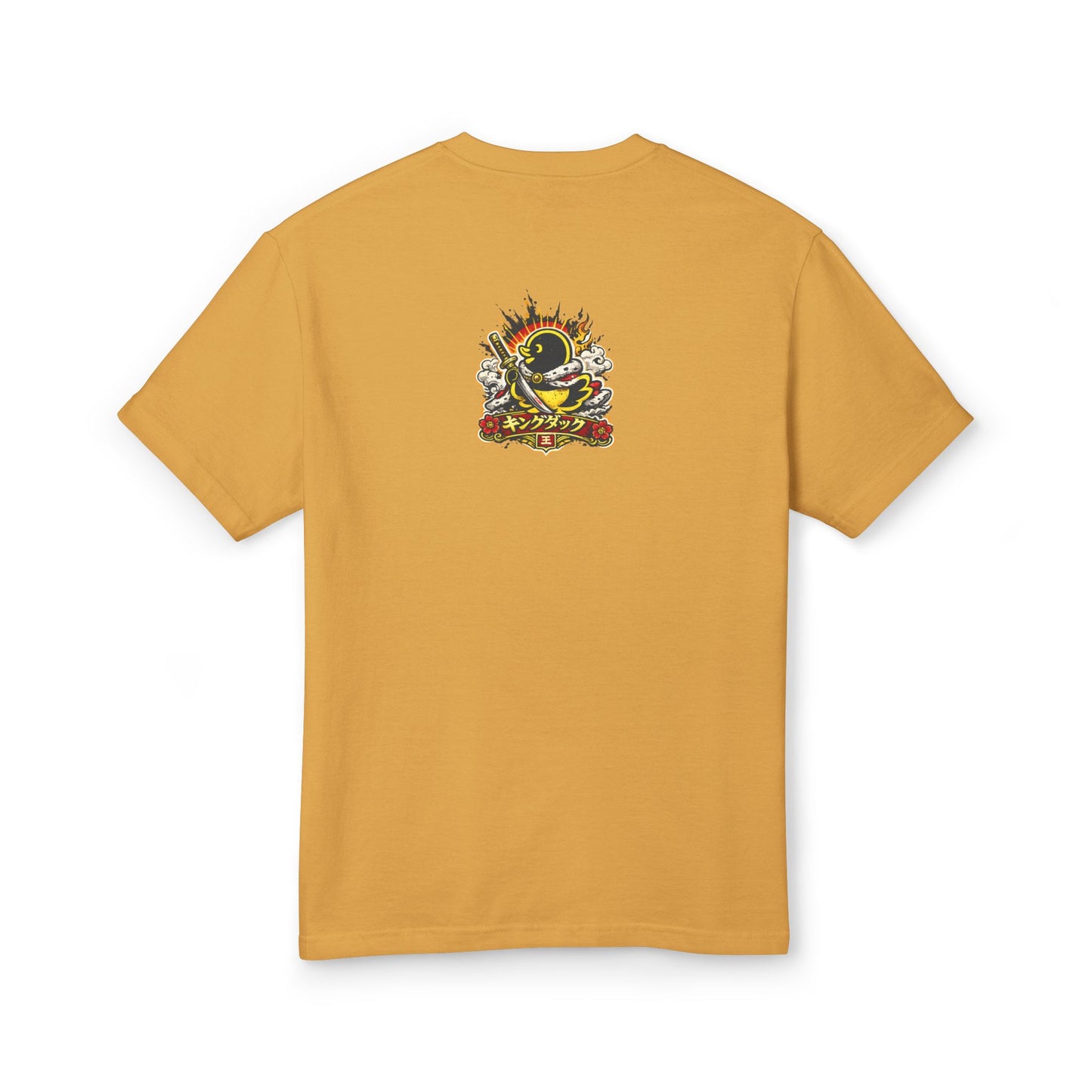Samurai Duck Graphic Tee — "FAQUAK! You Broke All Rules" Vintage Japan-Inspired T-Shirt