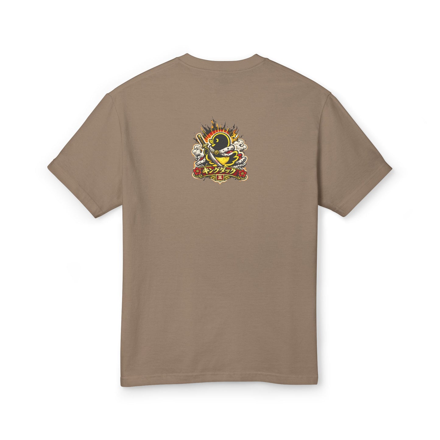 Samurai Duck Graphic Tee — "FAQUAK! You Broke All Rules" Vintage Japan-Inspired T-Shirt