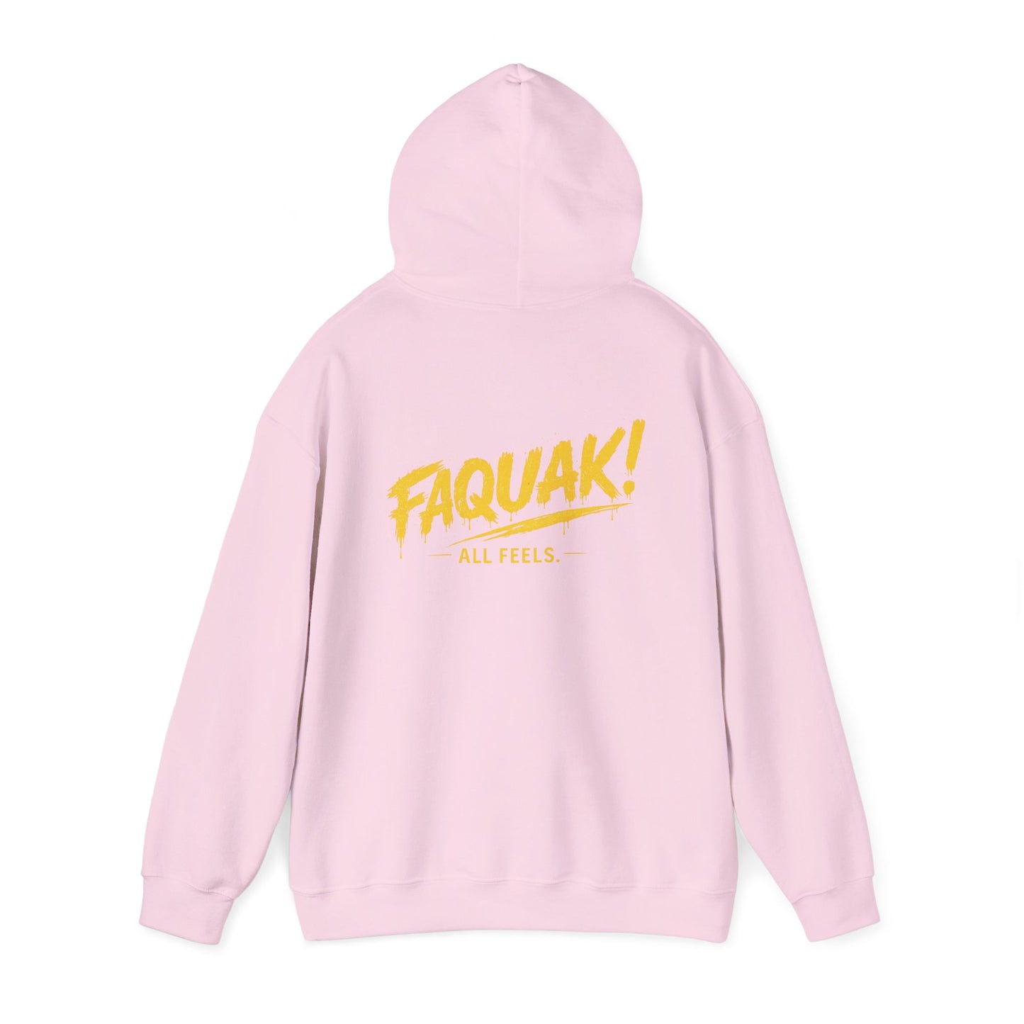 Faquak! Duck Logo Hoodie – Funny Retro Mascot Graphic Sweatshirt