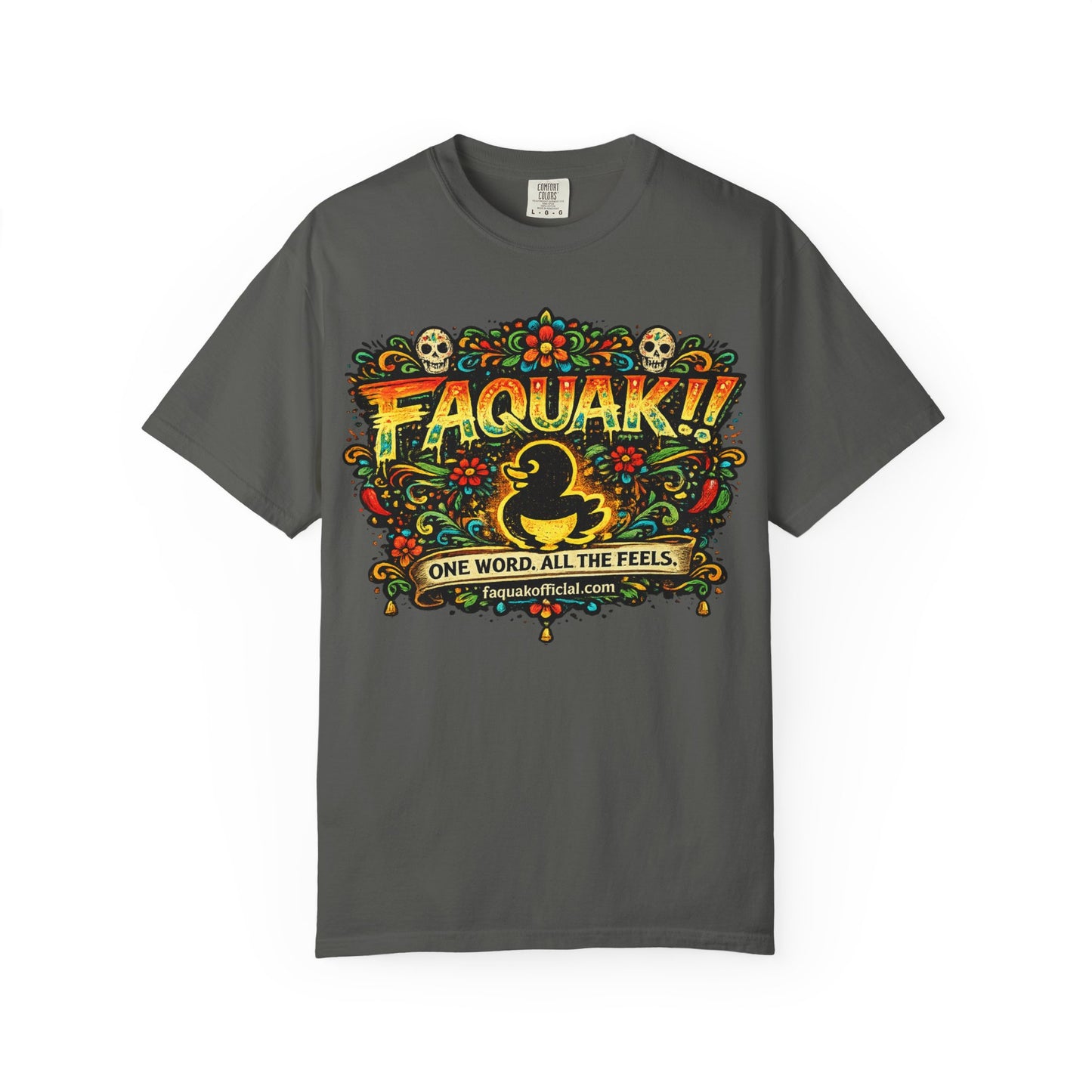 FAQUAK!! Duck Graphic T-Shirt — One Word, All The Feels