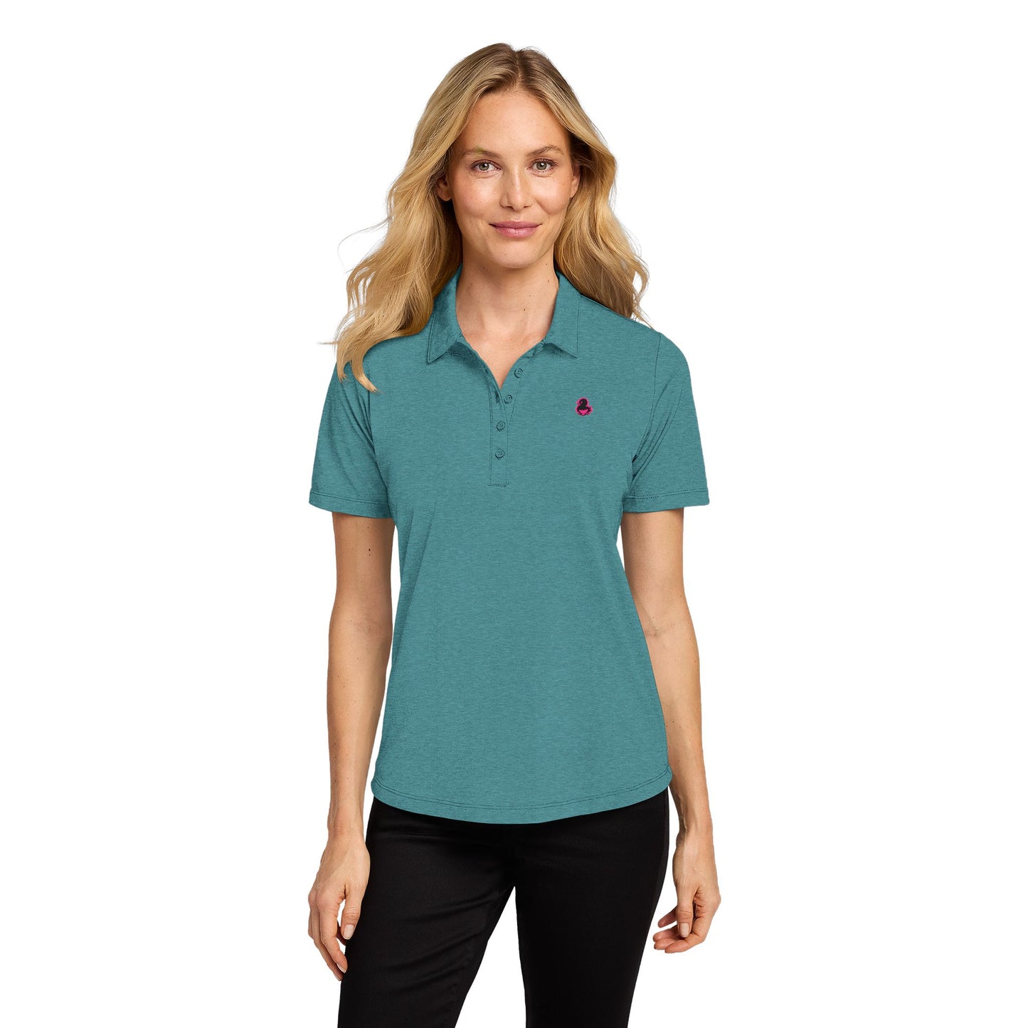 Faquak! Feeling's- Ladies Fine Pique Blend Polo