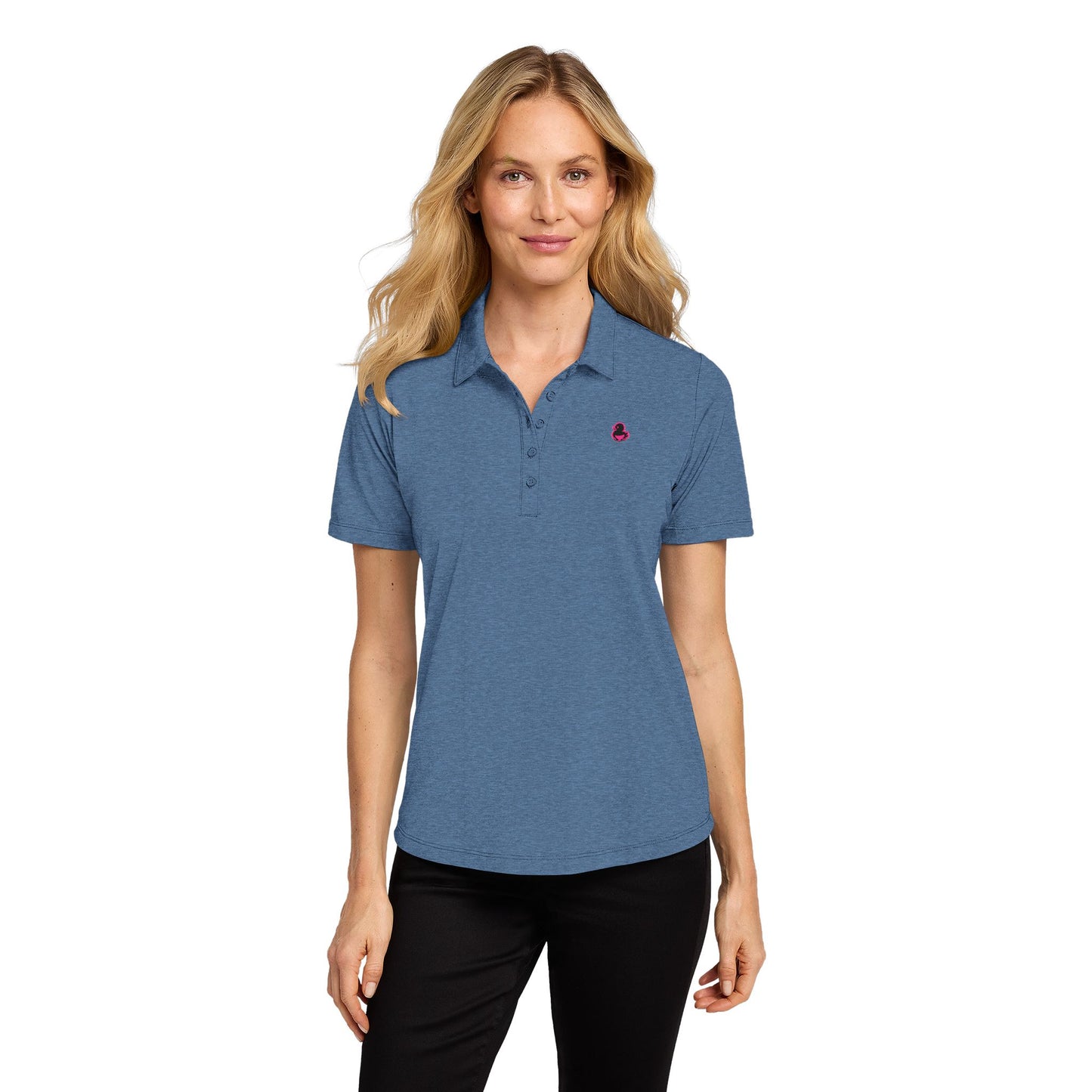 Faquak! Feeling's- Ladies Fine Pique Blend Polo
