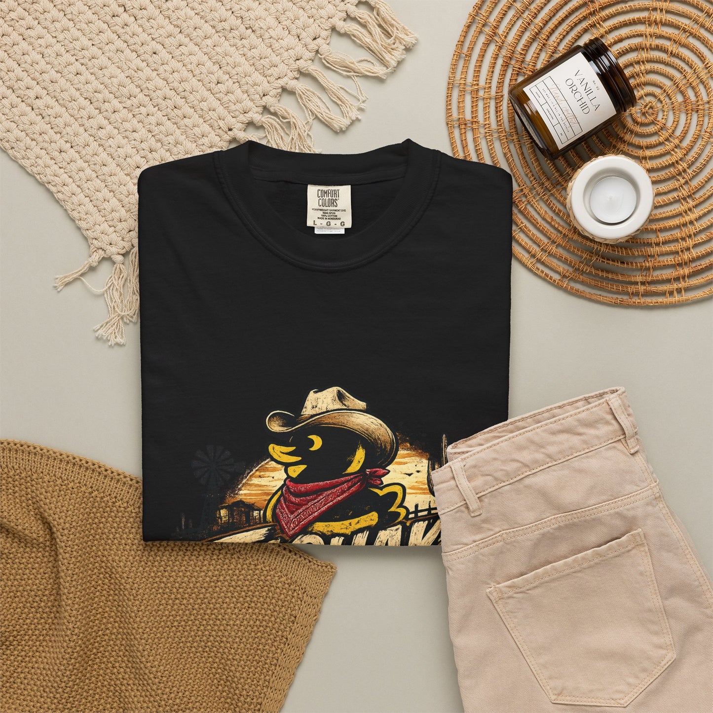Faquak! Graphic T-Shirt — Retro Duck Logo Tee