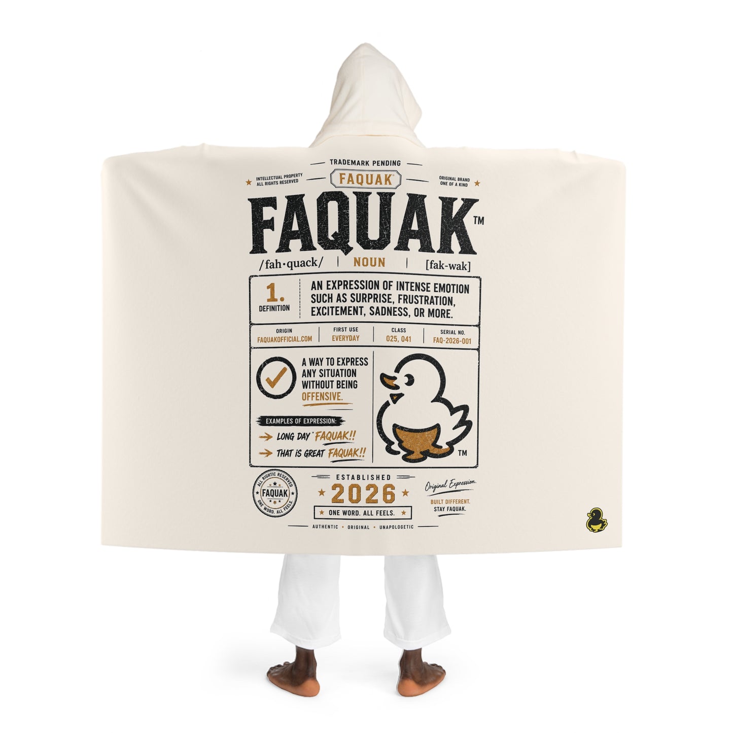 Hooded Sherpa Blanket – Cozy Fleece Cape with Plush Lining