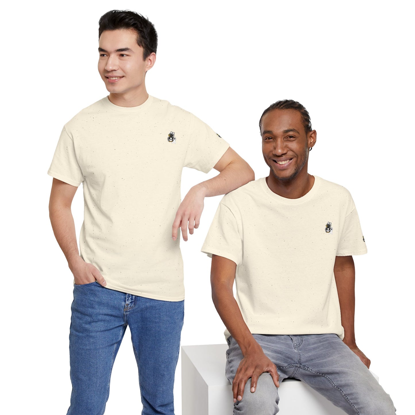 Heavy Cotton Tee.  Lung Cancer Awareness.