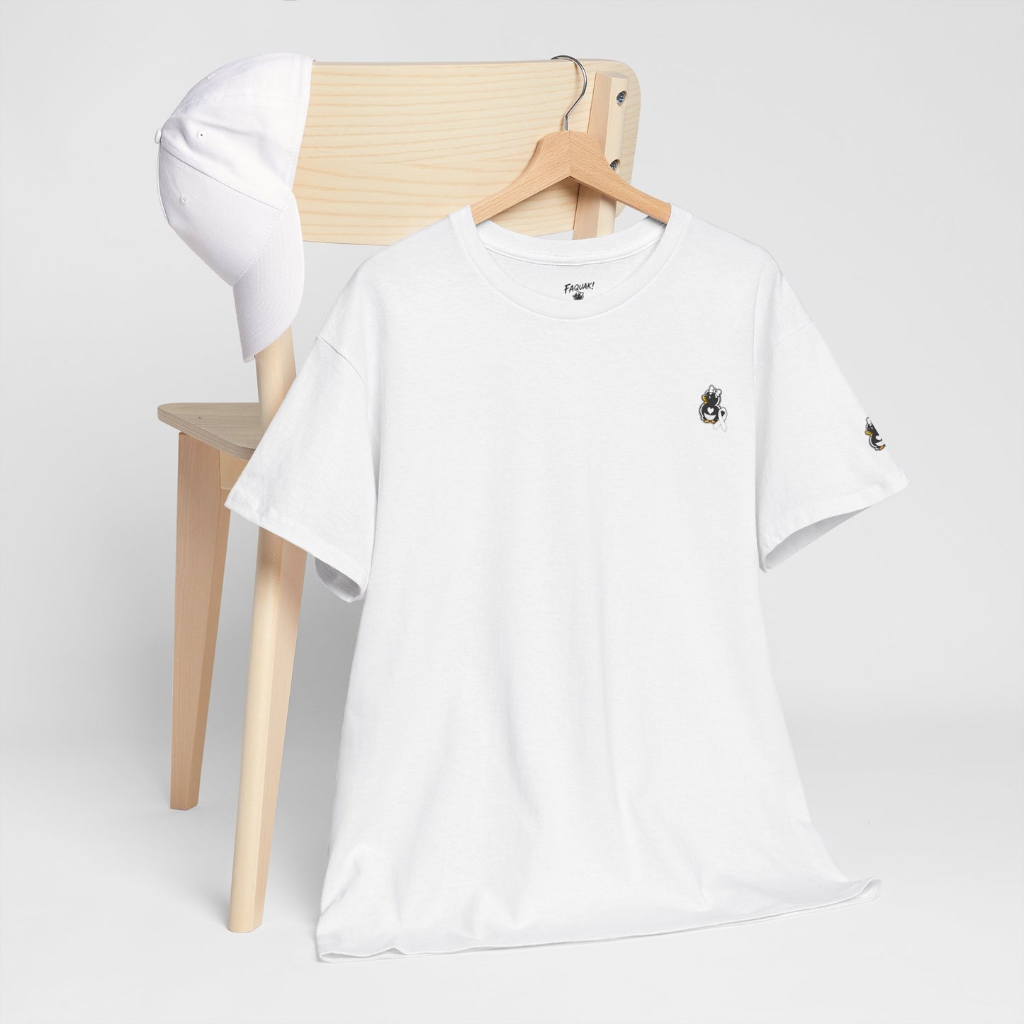 Heavy Cotton Tee.  Lung Cancer Awareness.