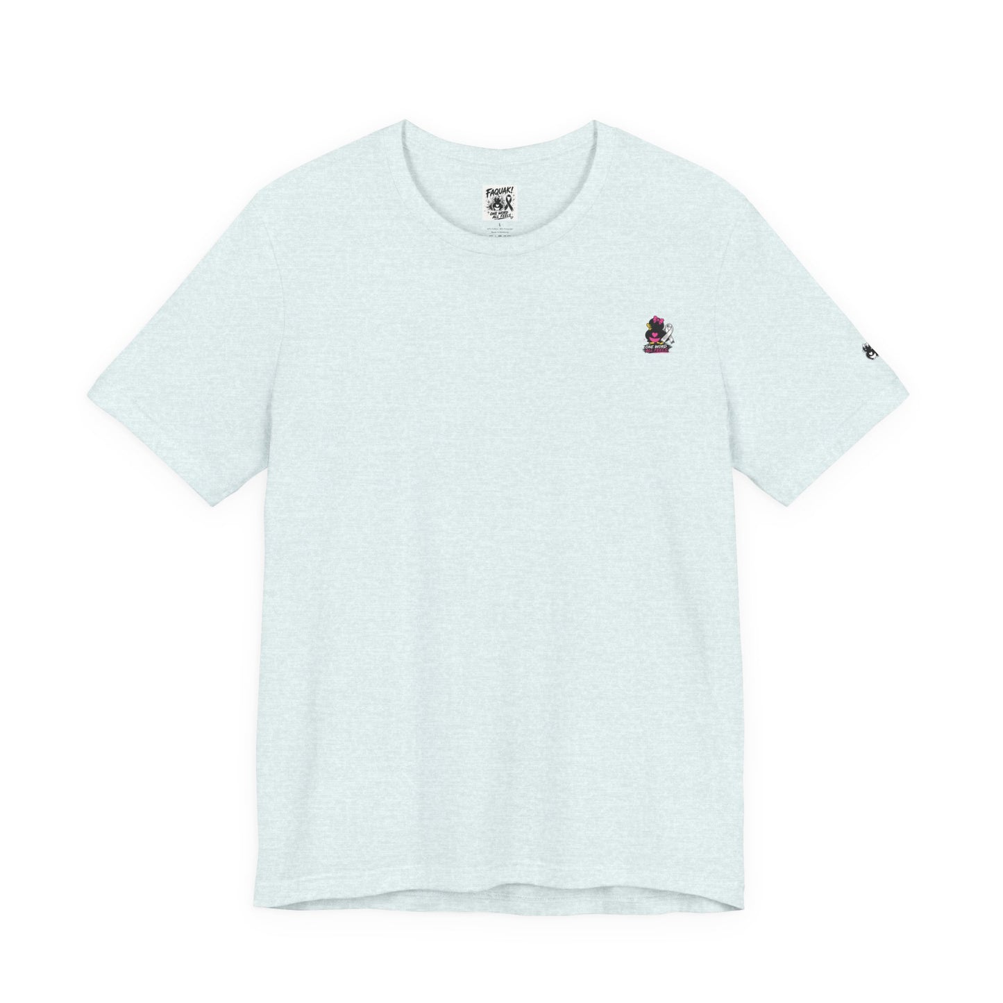 Faquak Cancer Awareness Tee — “Faquak! Cancer” Ribbon Support Shirt