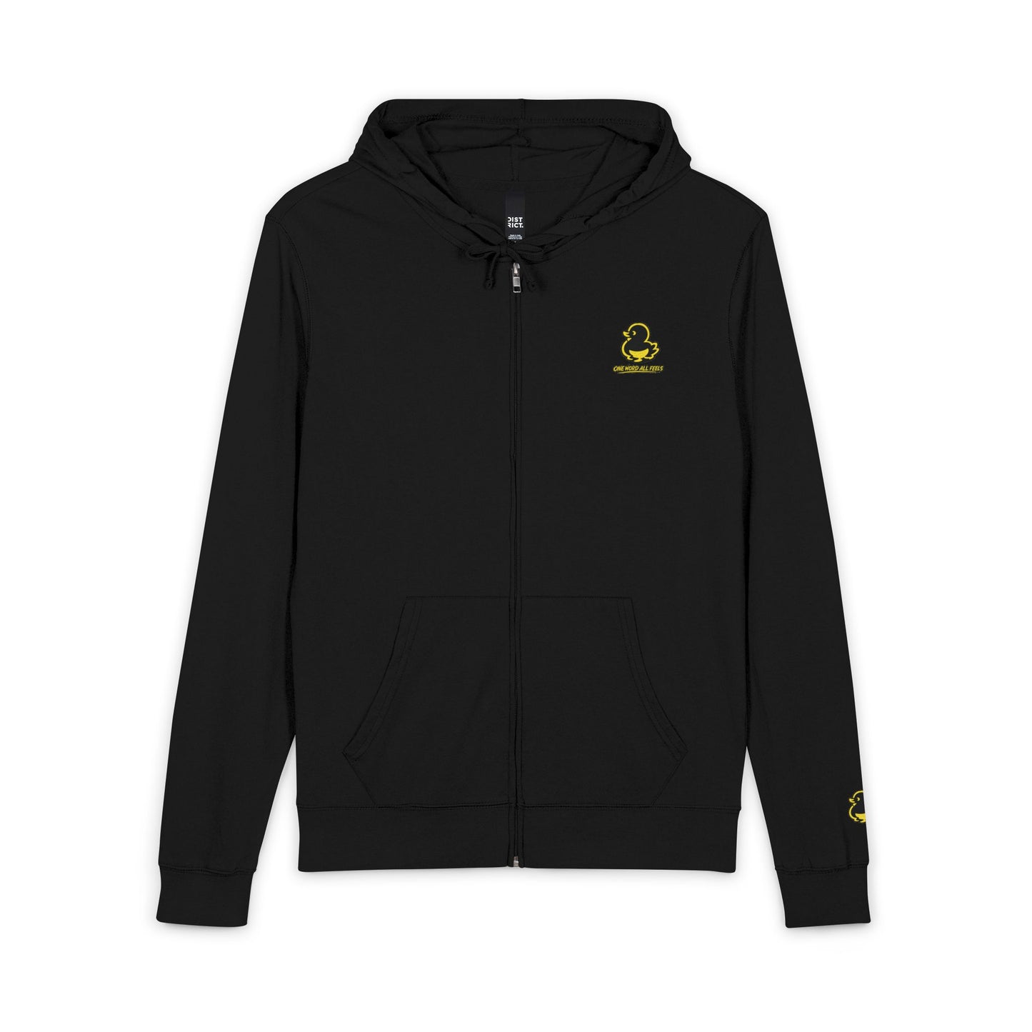 District® Unisex Jersey Full-Zip FAQUAK!Hoodie