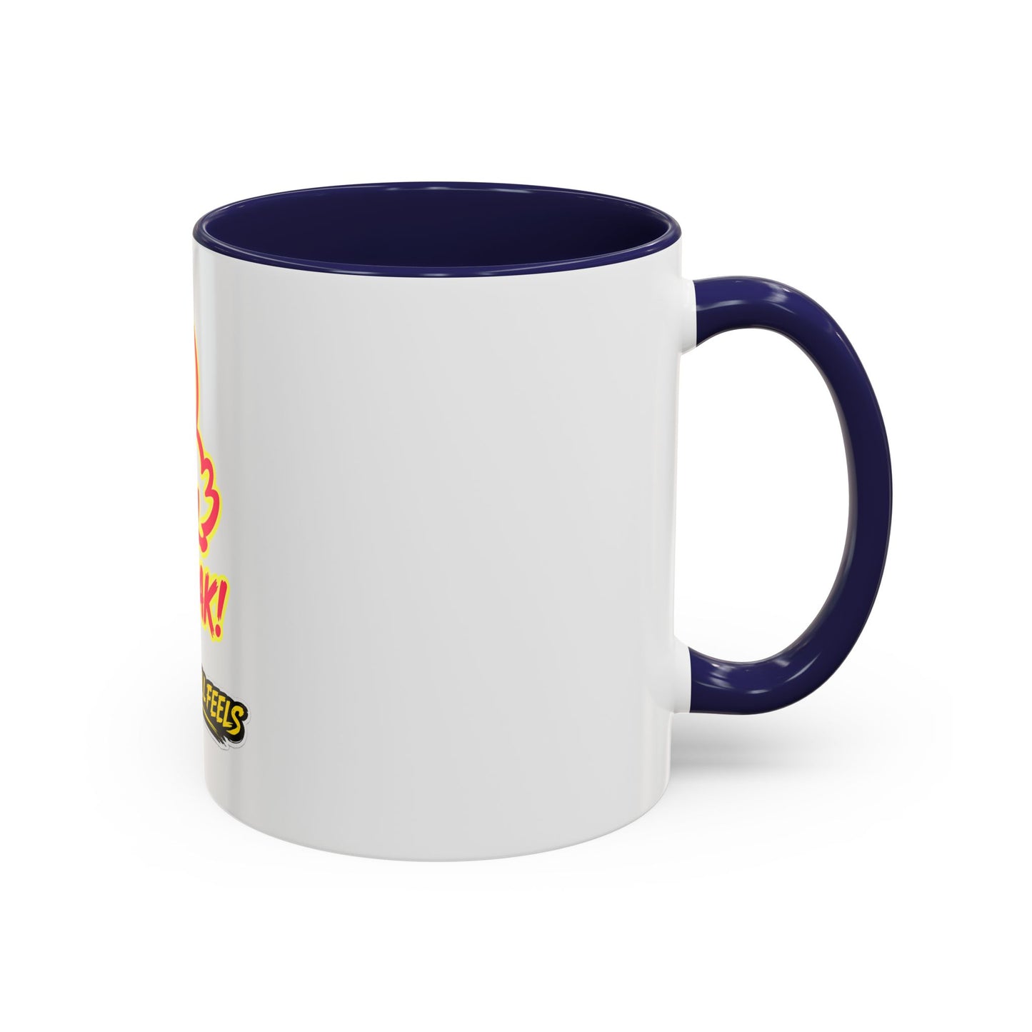 Faquak! Duck Graphic Coffee Mug — Funny One Word All Feels Accent Mug