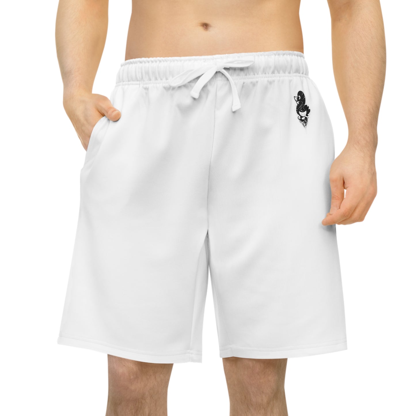 Athletic Long Shorts — 'Live It. Wear It. F*** It.' Graphic Athletic Shorts
