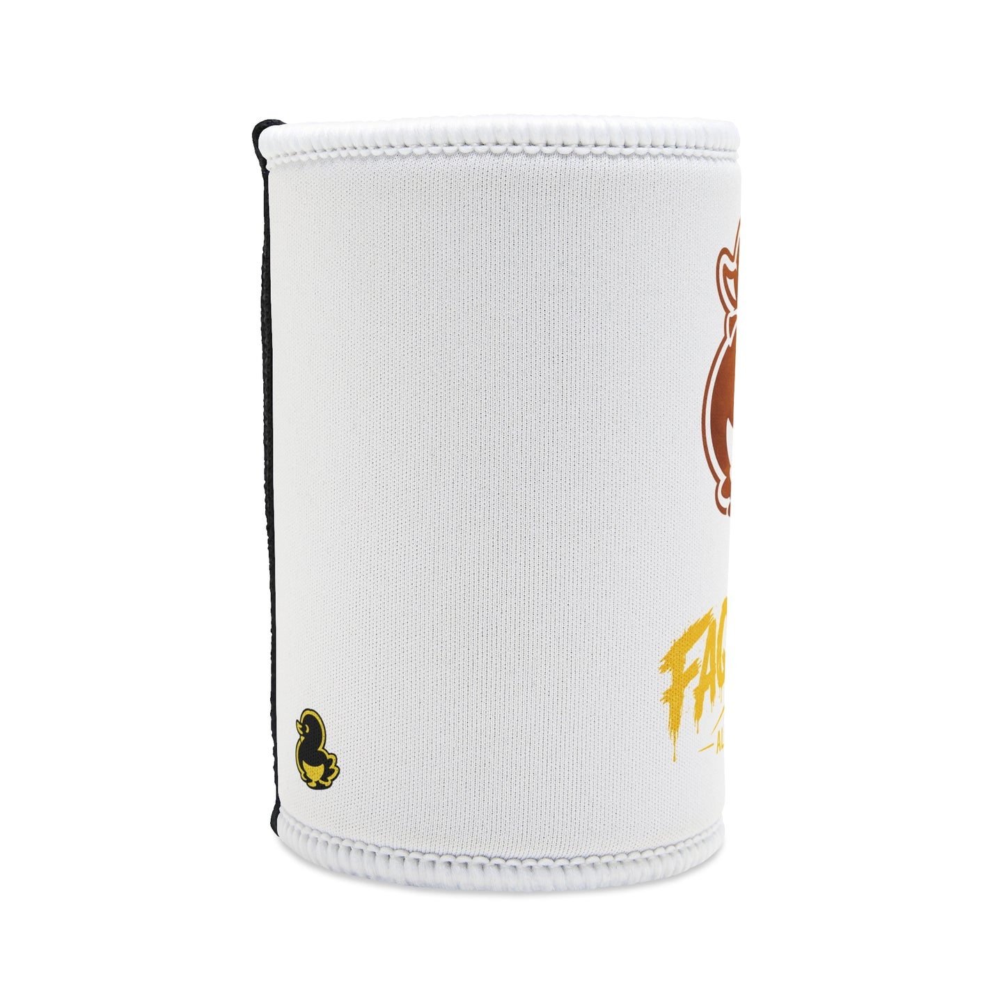 Stubby Cooler — 'Faquak! All Feels' Duck Logo Can Cooler