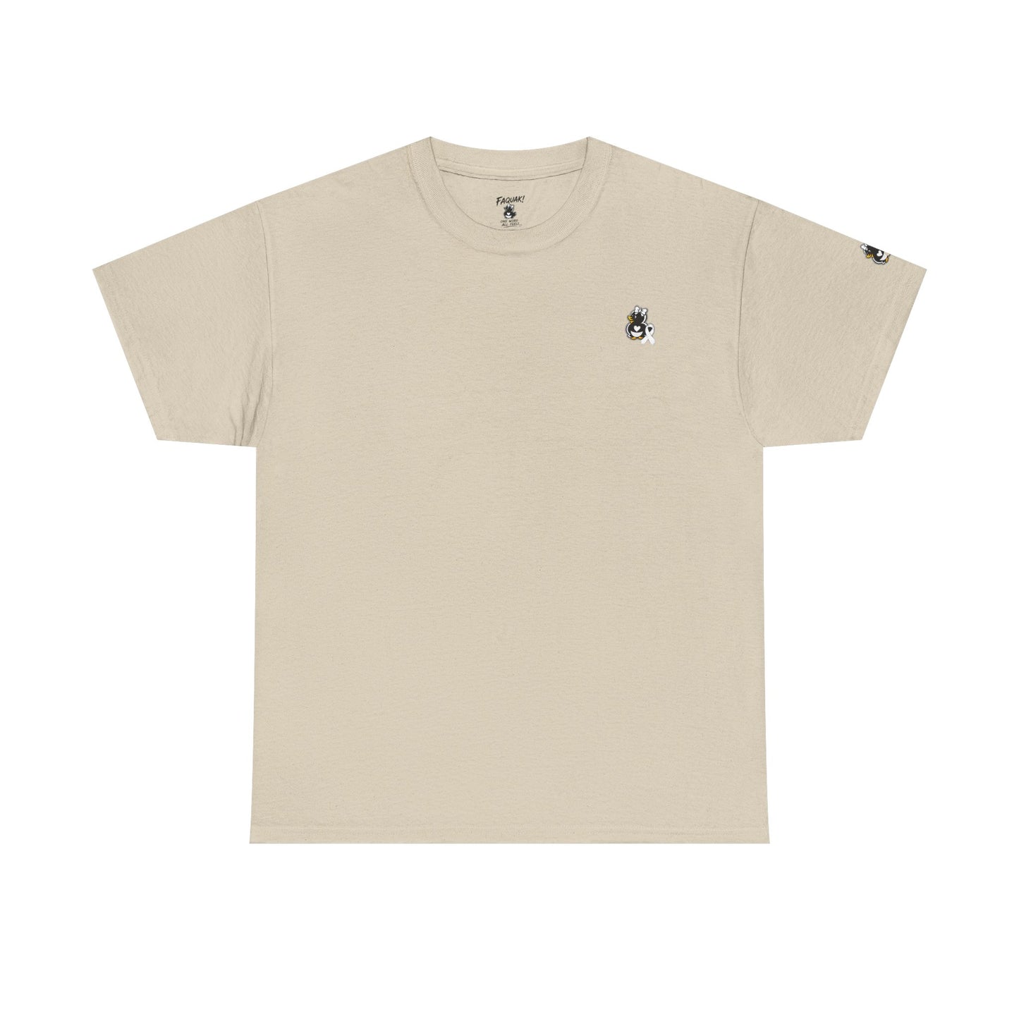Heavy Cotton Tee.  Lung Cancer Awareness.