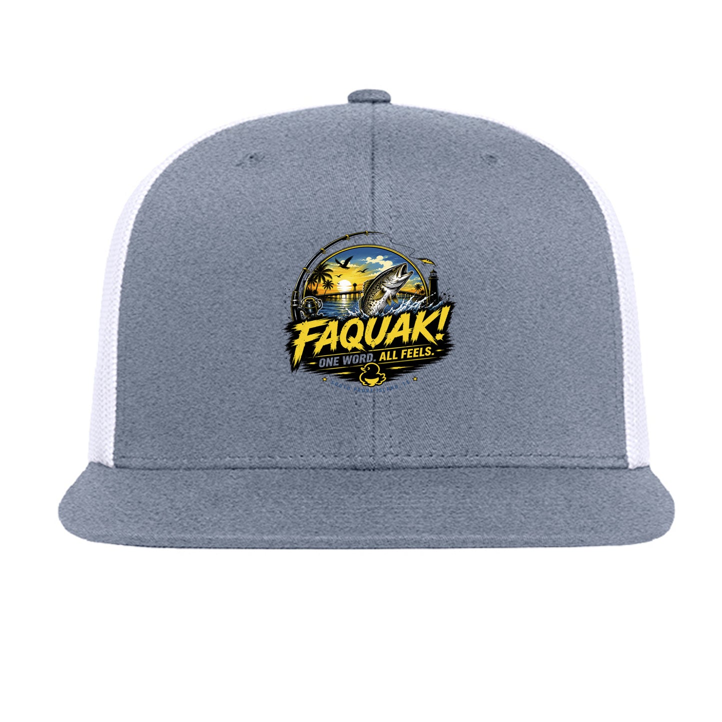 Heather Grey/ White - 6609 - FRONT