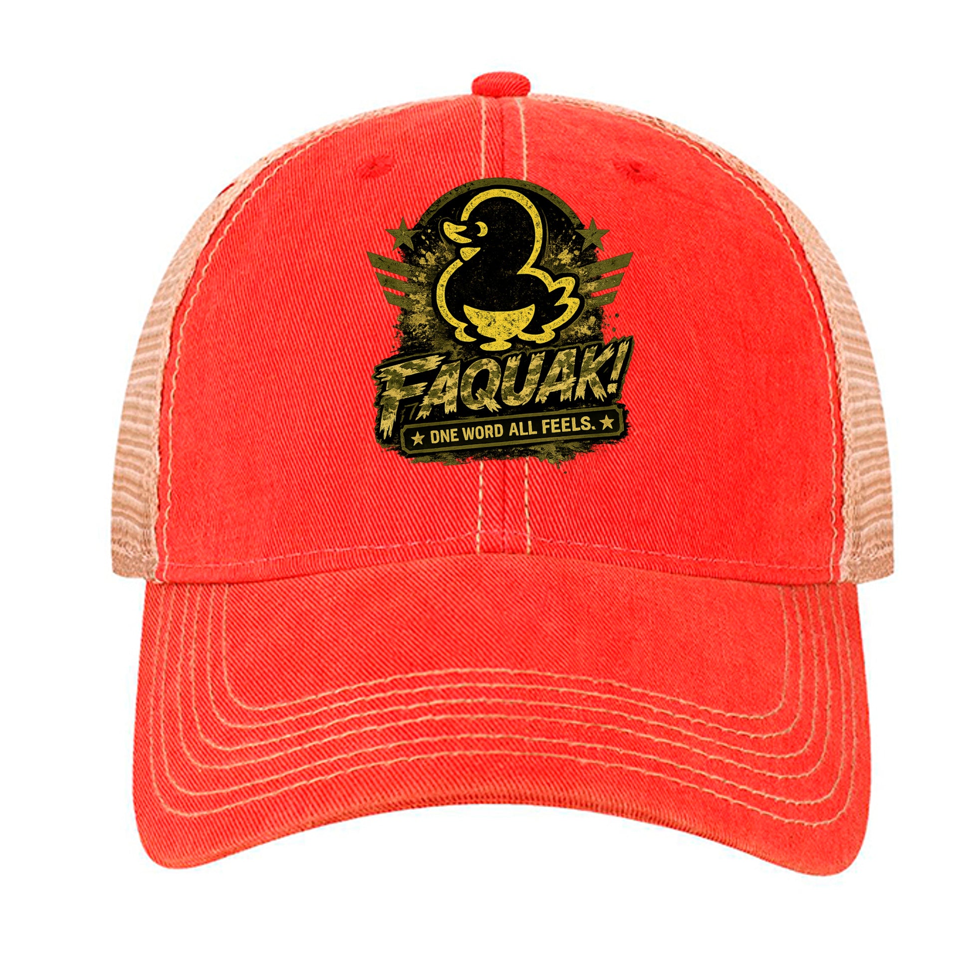 Scarlet Red/ Khaki - OFAY - FRONT